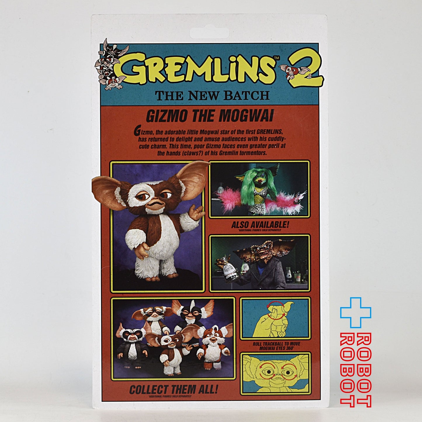 NECA グレムリン モグワイ アクションフィギュア ギズモ トレーディングカード ブリスター 未開封