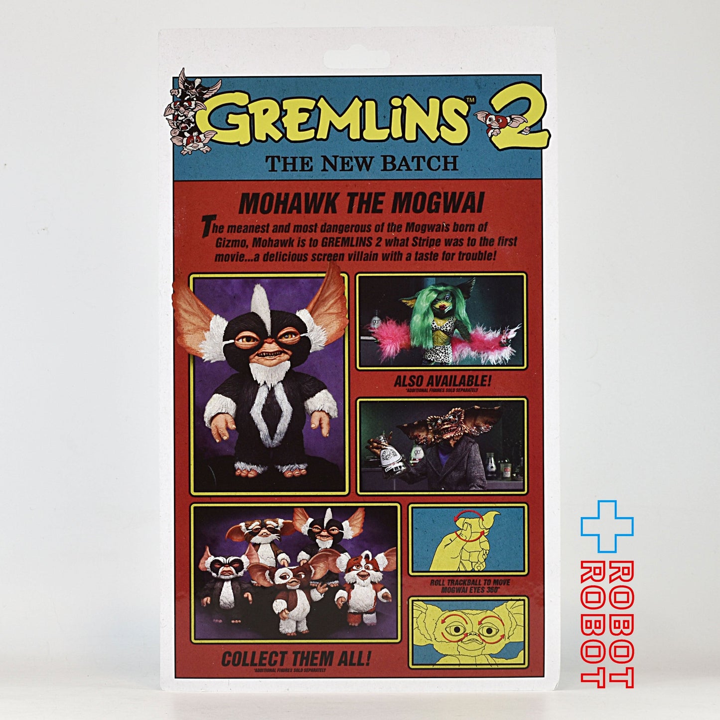 NECA グレムリン モグワイ アクションフィギュア モホーク トレーディングカード ブリスター 未開封