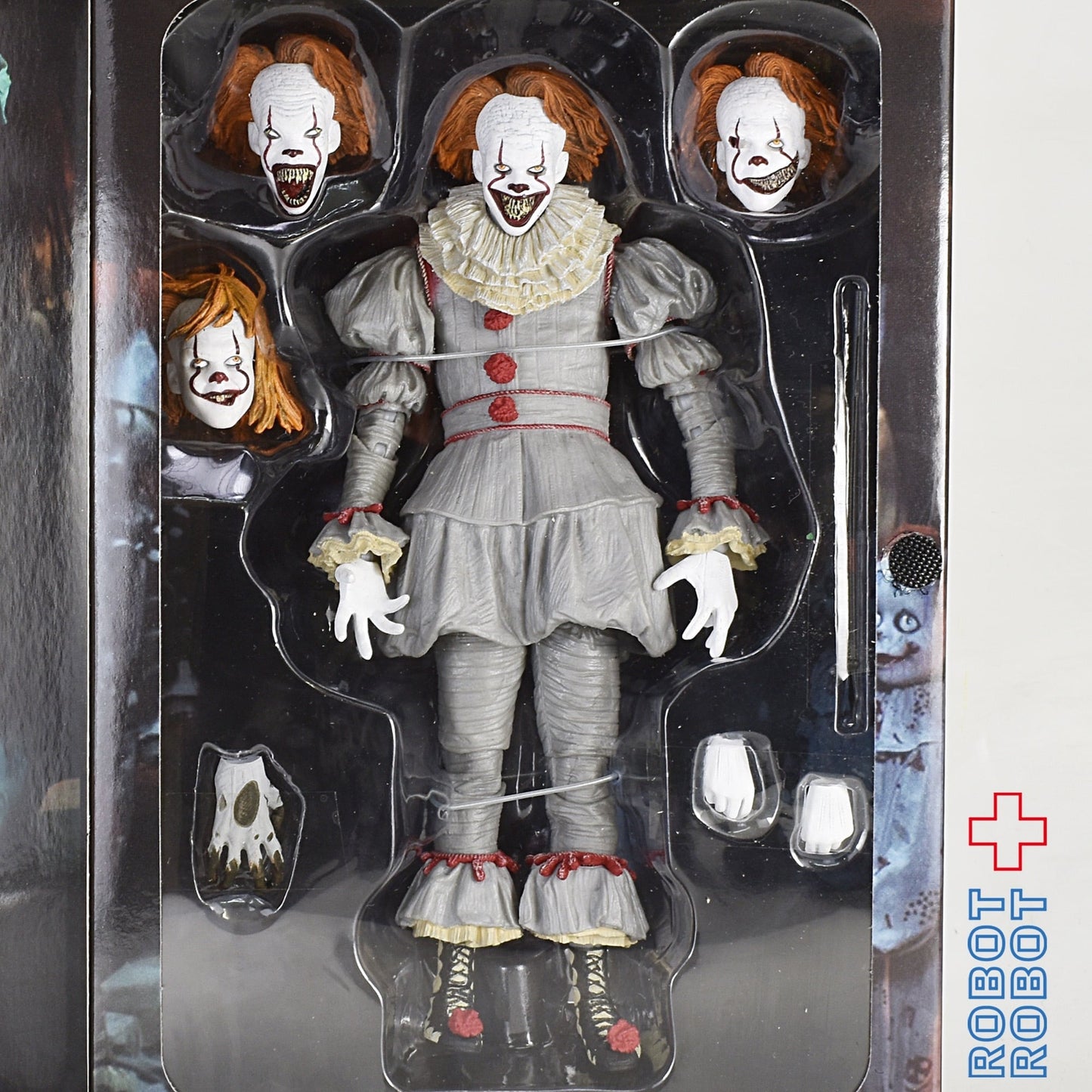 NECA IT イット それが見えたら、終わり。 ペニーワイズ ウェル・ハウスVer. アルティメット 7インチ アクションフィギュア 未開封