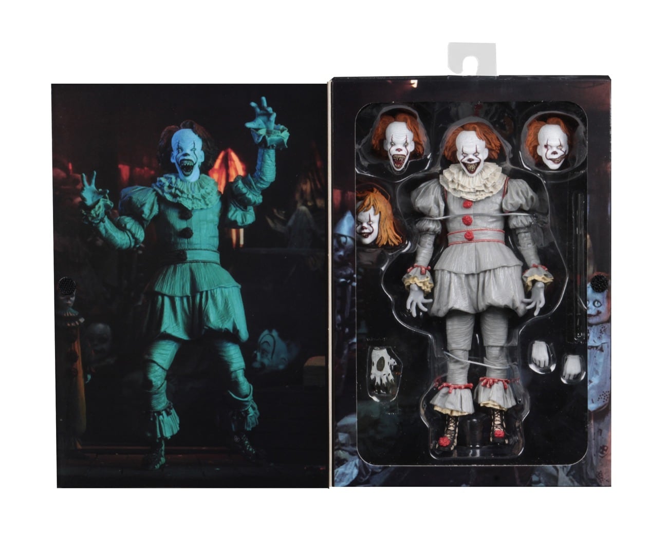 NECA IT イット それが見えたら、終わり。 ペニーワイズ ウェル・ハウスVer. アルティメット 7インチ アクションフィギュア 未開封