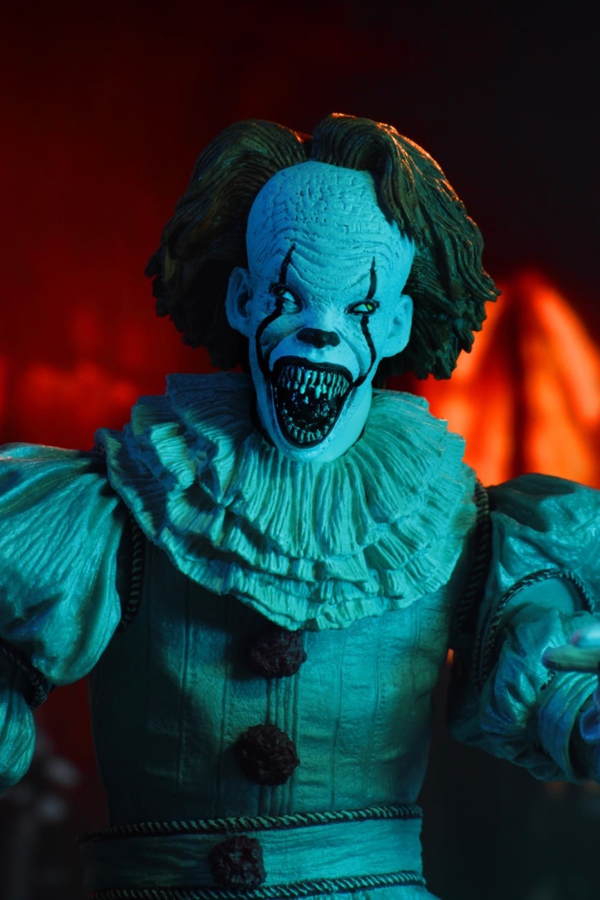NECA IT イット それが見えたら、終わり。 ペニーワイズ ウェル・ハウスVer. アルティメット 7インチ アクションフィギュア 未開封