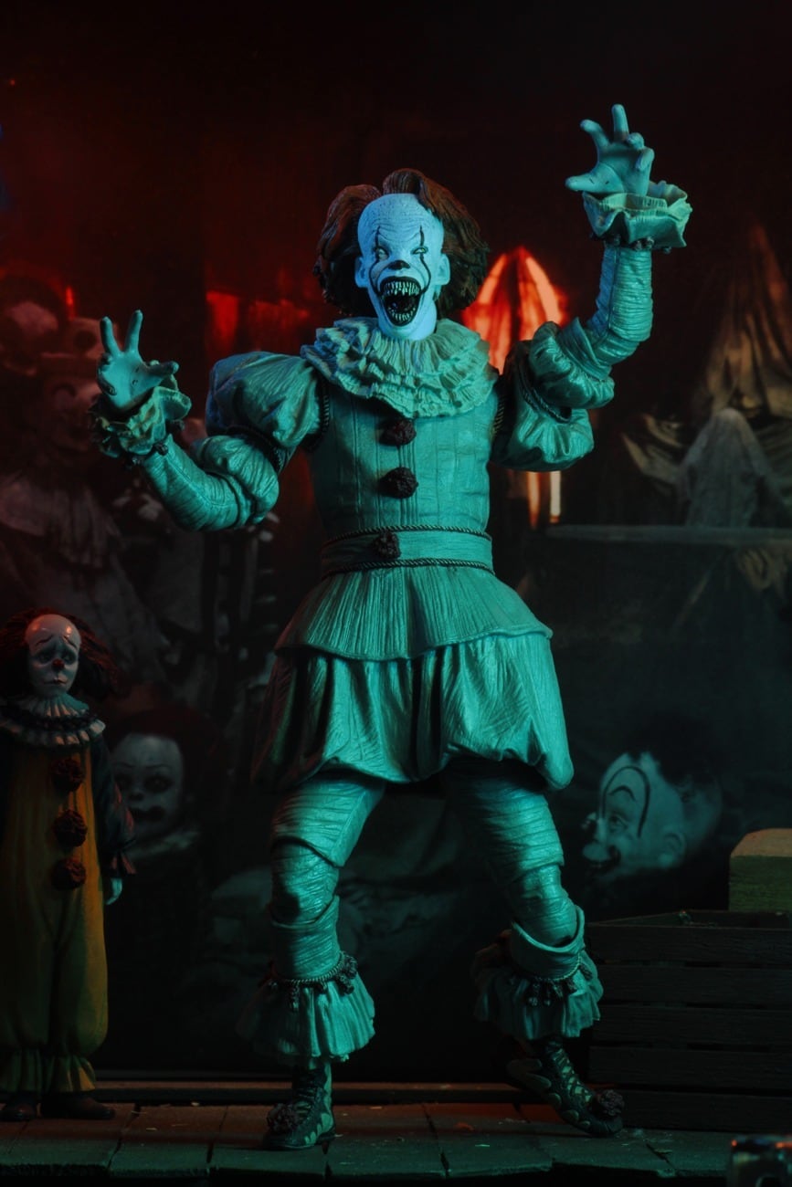 NECA IT イット それが見えたら、終わり。 ペニーワイズ ウェル・ハウスVer. アルティメット 7インチ アクションフィギュア 未開封