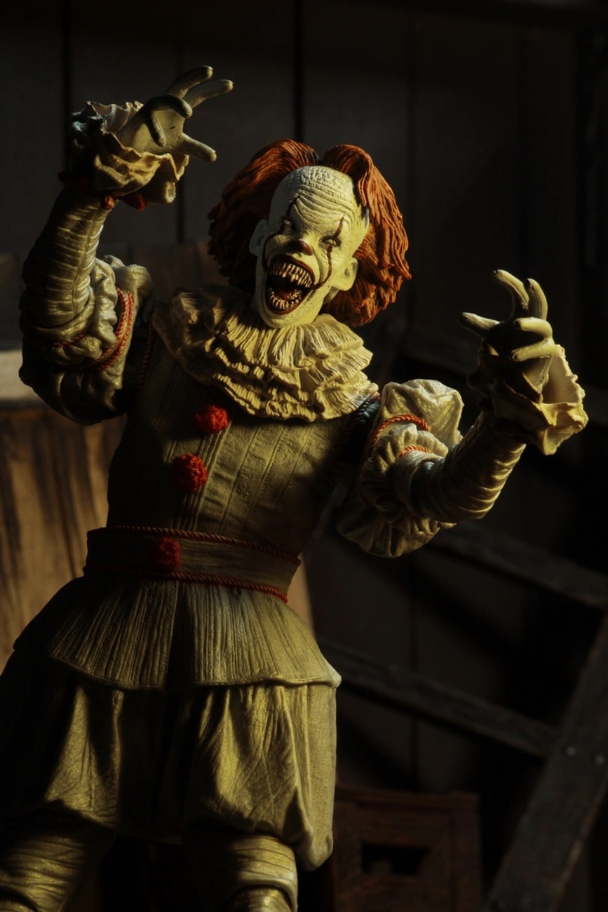 NECA IT イット それが見えたら、終わり。 ペニーワイズ ウェル・ハウスVer. アルティメット 7インチ アクションフィギュア 未開封