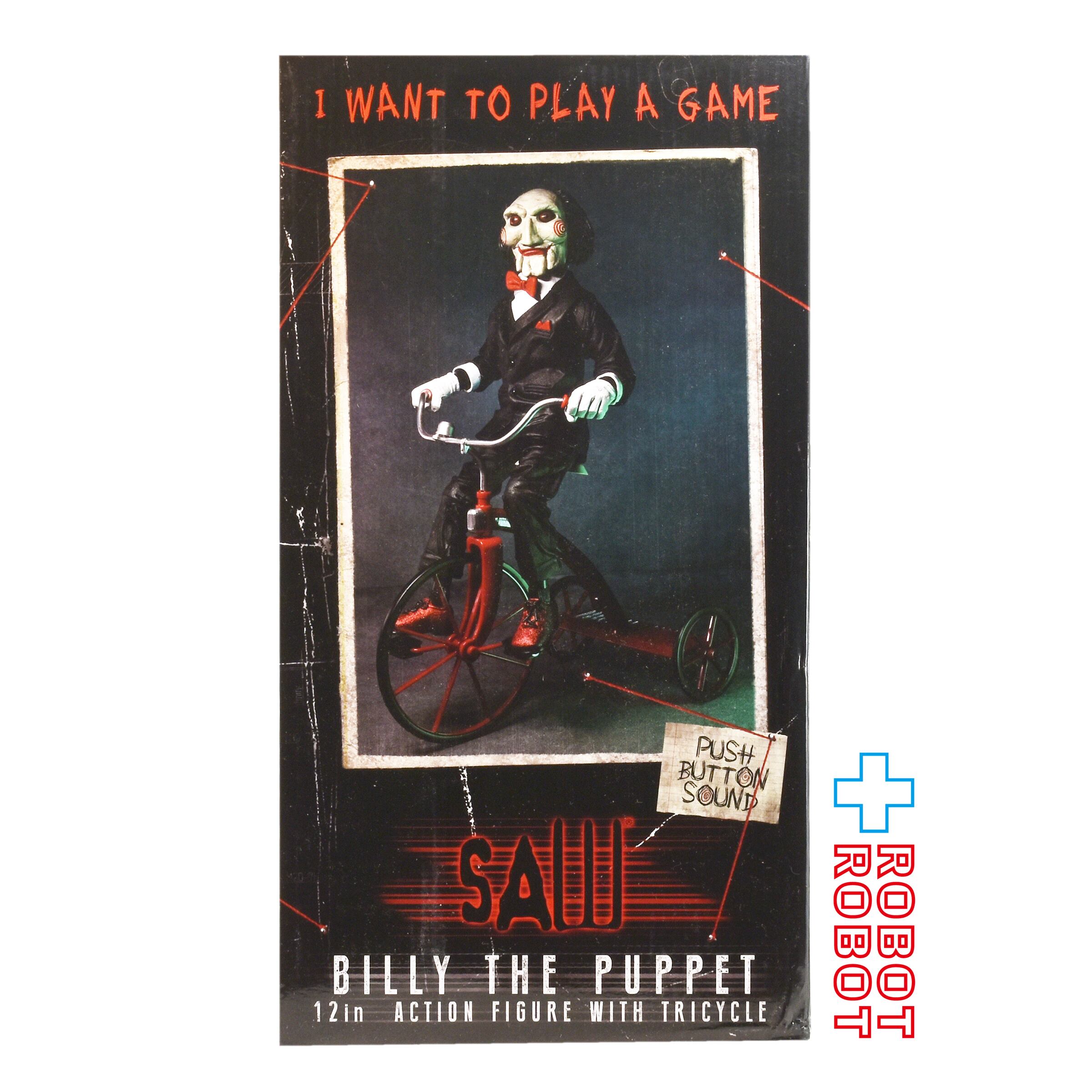 NECA ネカ SAW ジグソウ ビリー 三輪車 12インチフィギュア 未開封