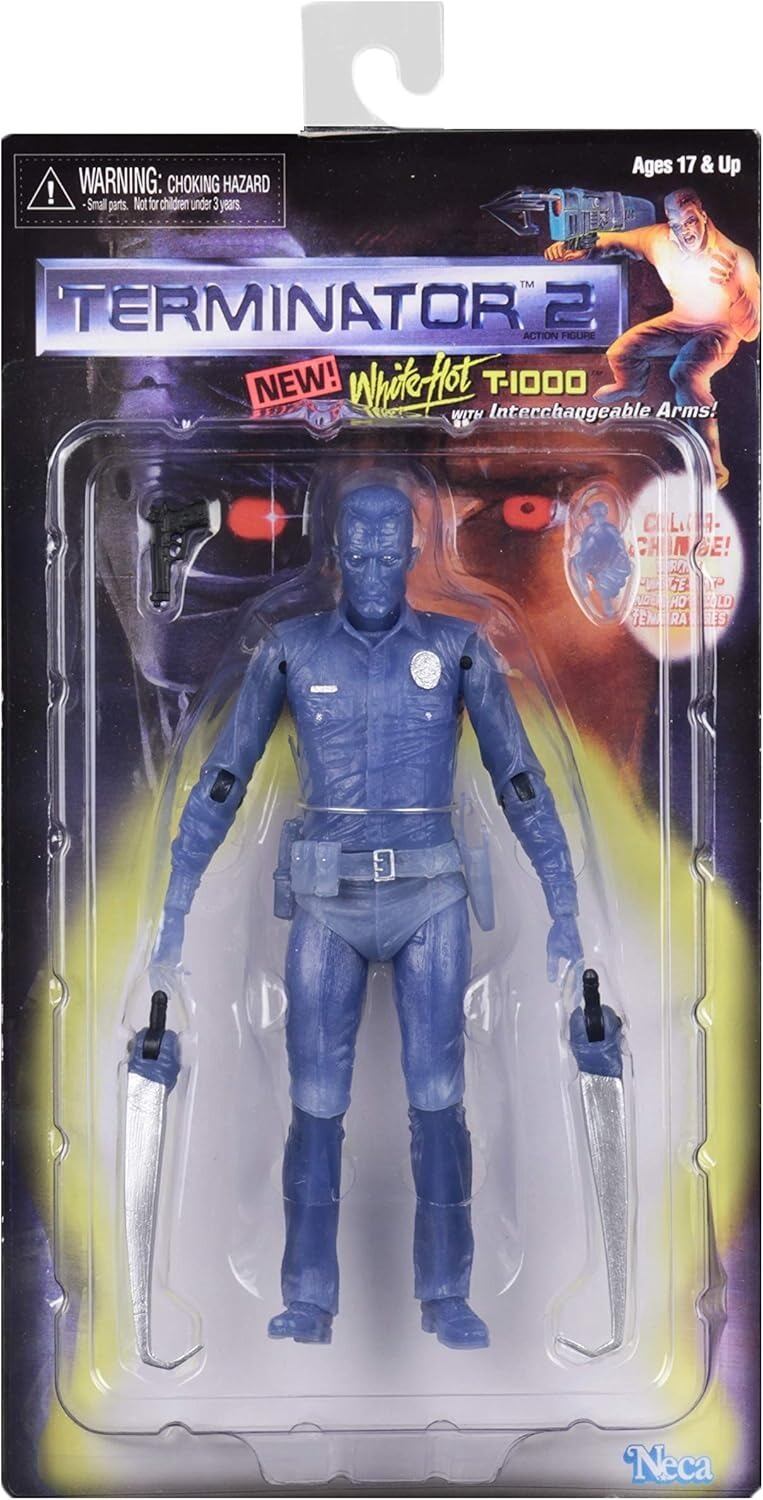 NECA ターミネーター2 ケナー トリビュート ホワイトホットT-1000 7インチ アクションフィギュア 未開封