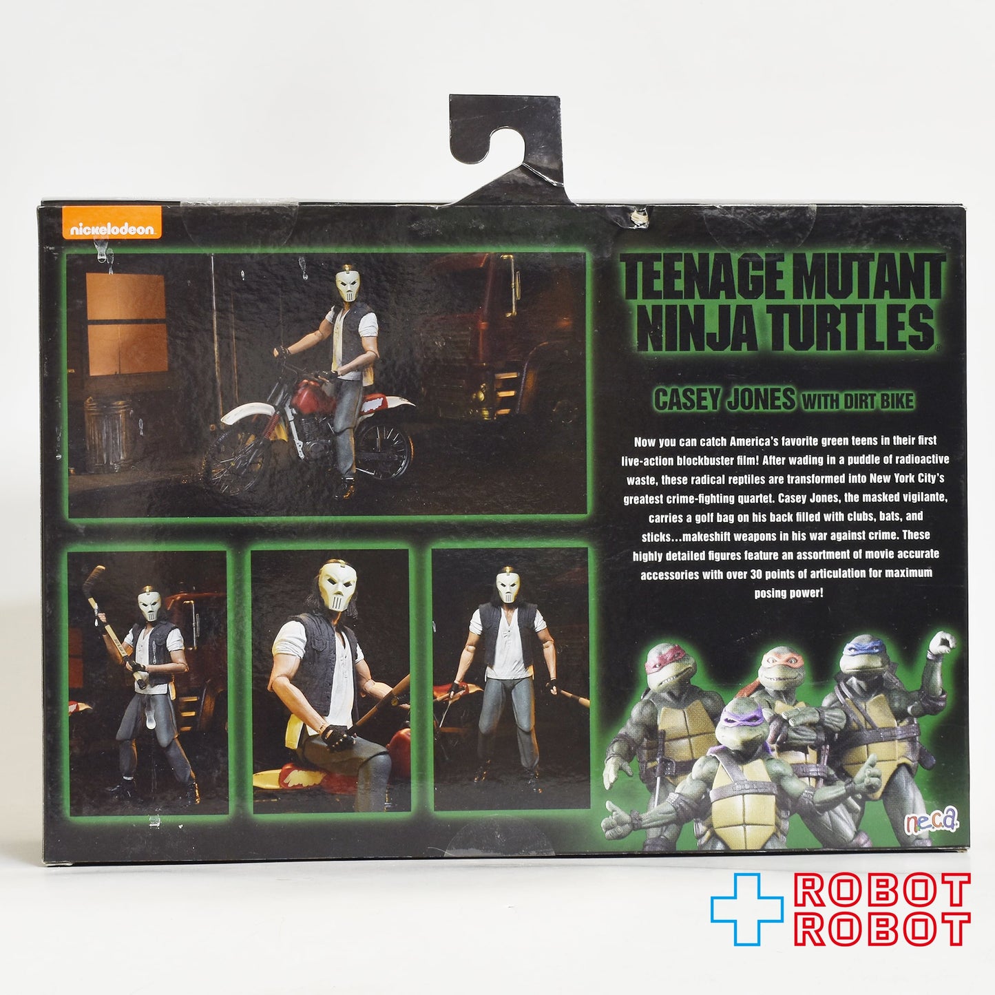 ネカ ティーンエイジ・ミュータント・ニンジャ・タートルズ TMNT ケイシー・ジョーンズ（DXムービー・リアリゼーション ver.）アクションフィギュア 2024 開封