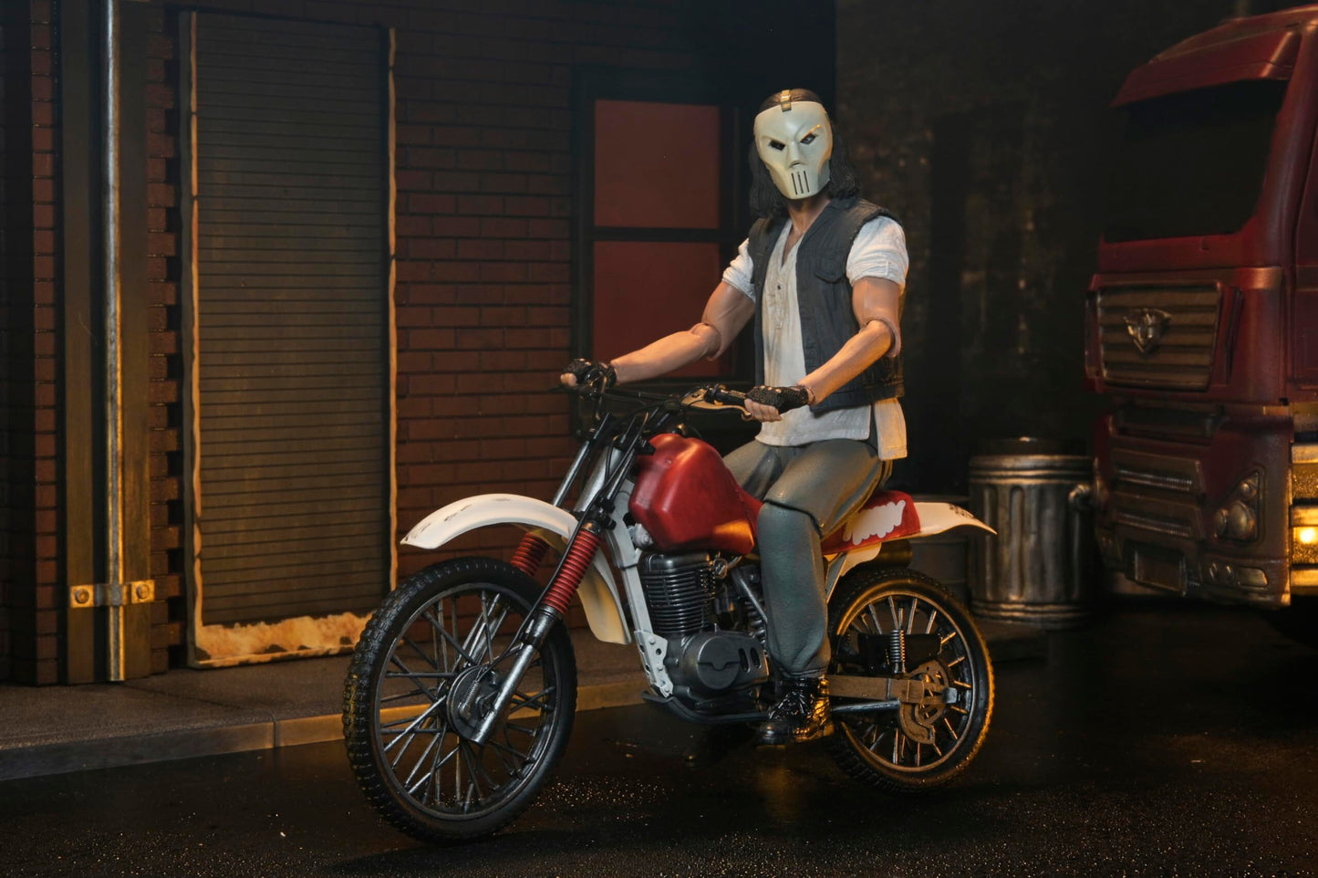 ネカ ティーンエイジ・ミュータント・ニンジャ・タートルズ TMNT ケイシー・ジョーンズ（DXムービー・リアリゼーション ver.）アクションフィギュア 2024 開封