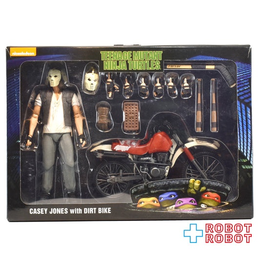 ネカ ティーンエイジ・ミュータント・ニンジャ・タートルズ TMNT ケイシー・ジョーンズ（DXムービー・リアリゼーション ver.）アクションフィギュア 2024 開封