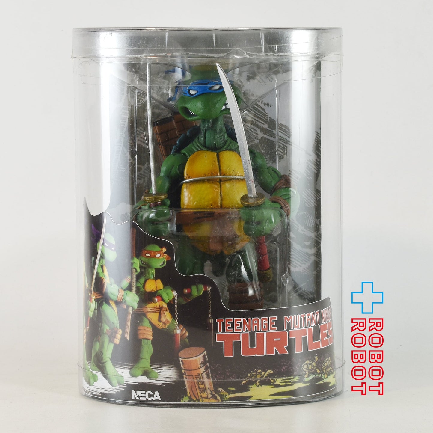 NECA ミュータント・タートルズ アクションフィギュア チューブパッケージ 4種セット 未開封