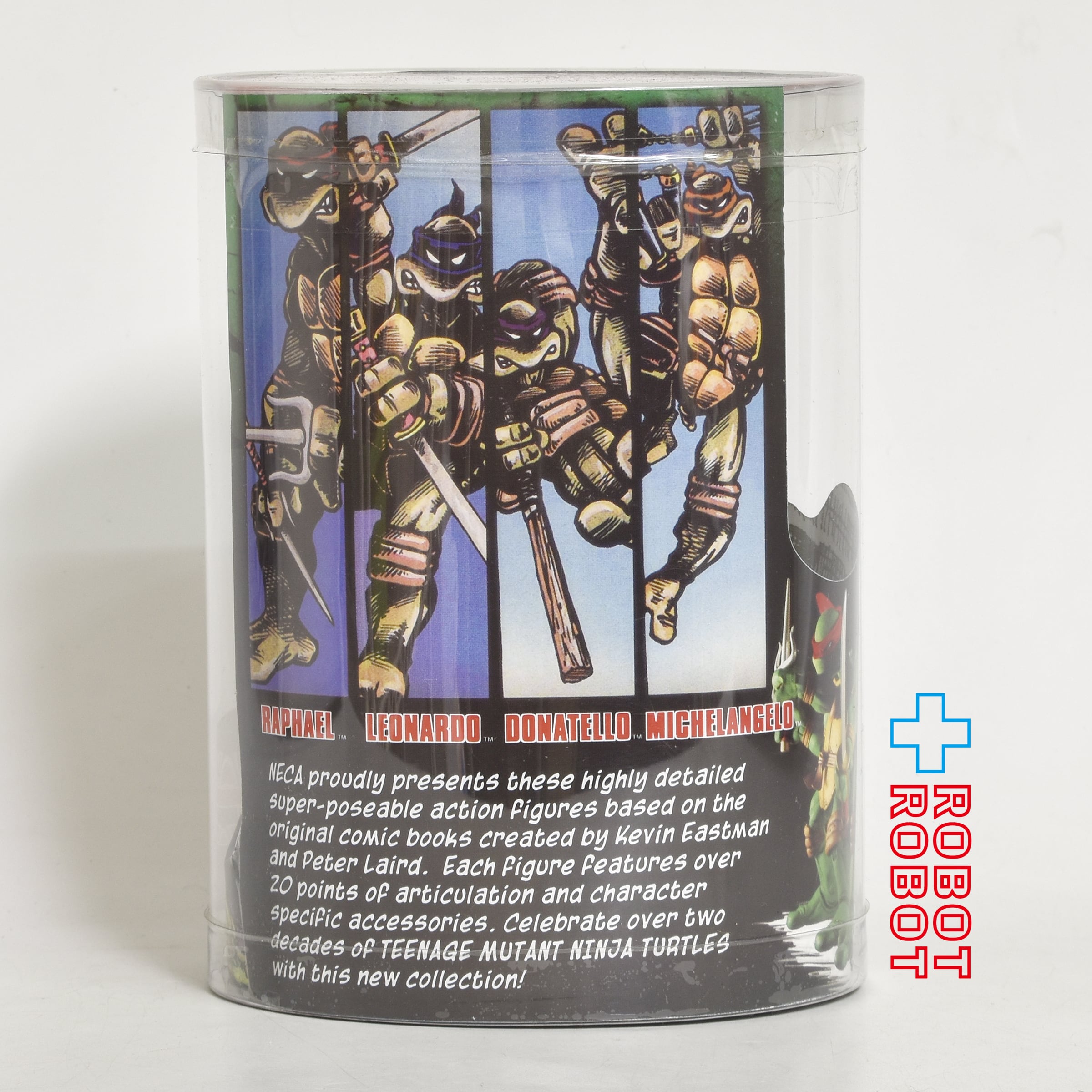 NECA ミュータント・タートルズ アクションフィギュア チューブ