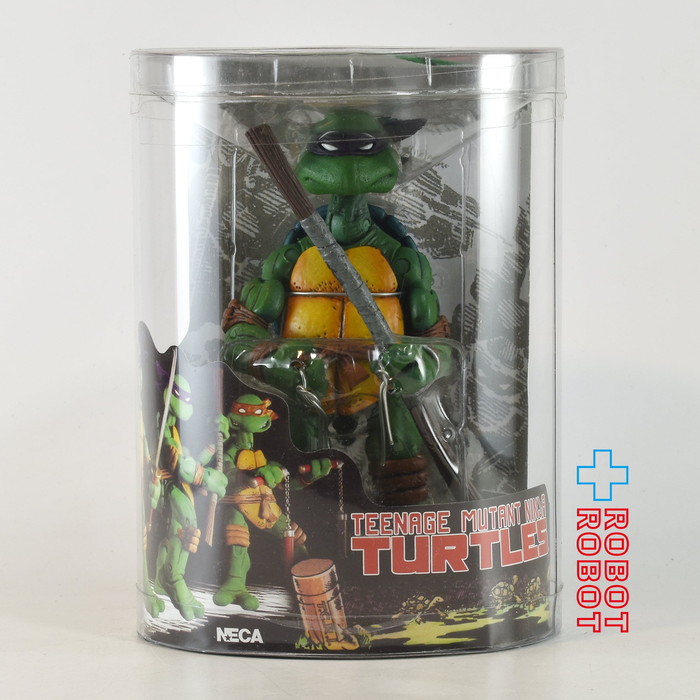 NECA ミュータント・タートルズ アクションフィギュア チューブ