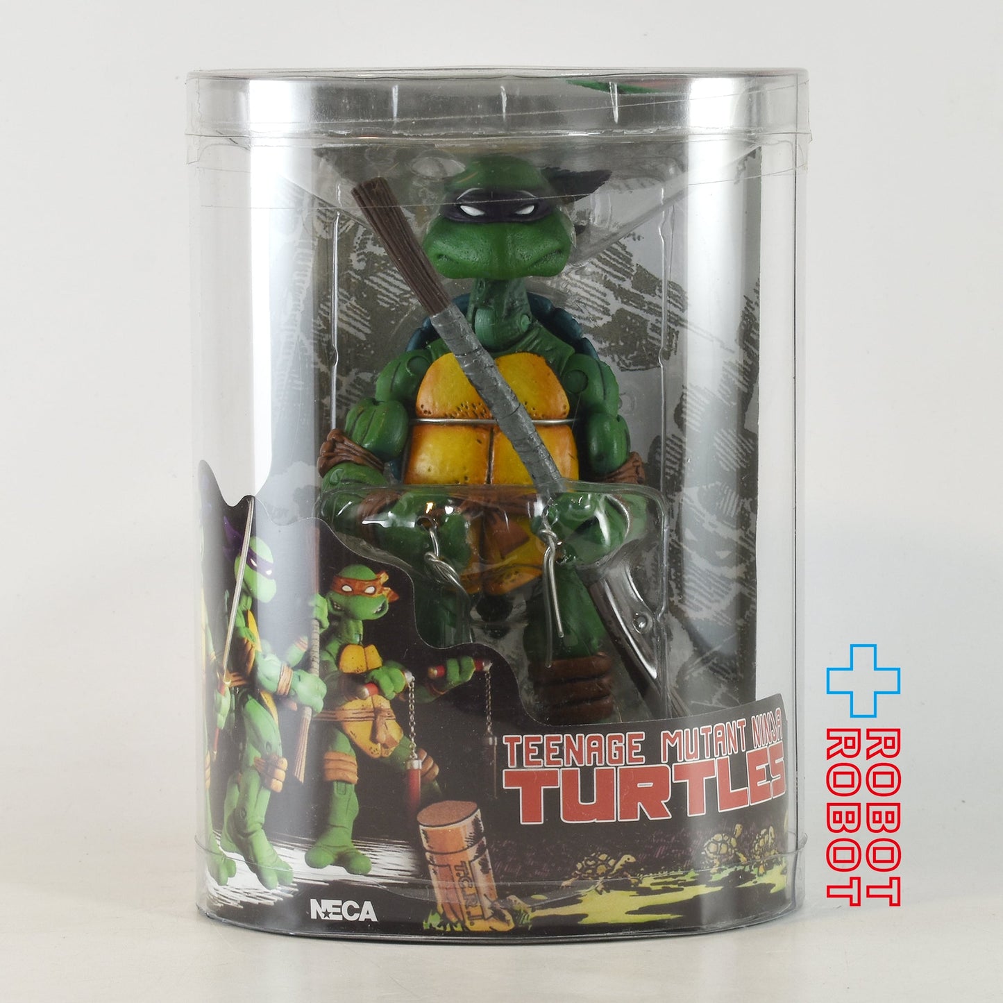 NECA ミュータント・タートルズ アクションフィギュア チューブパッケージ 4種セット 未開封