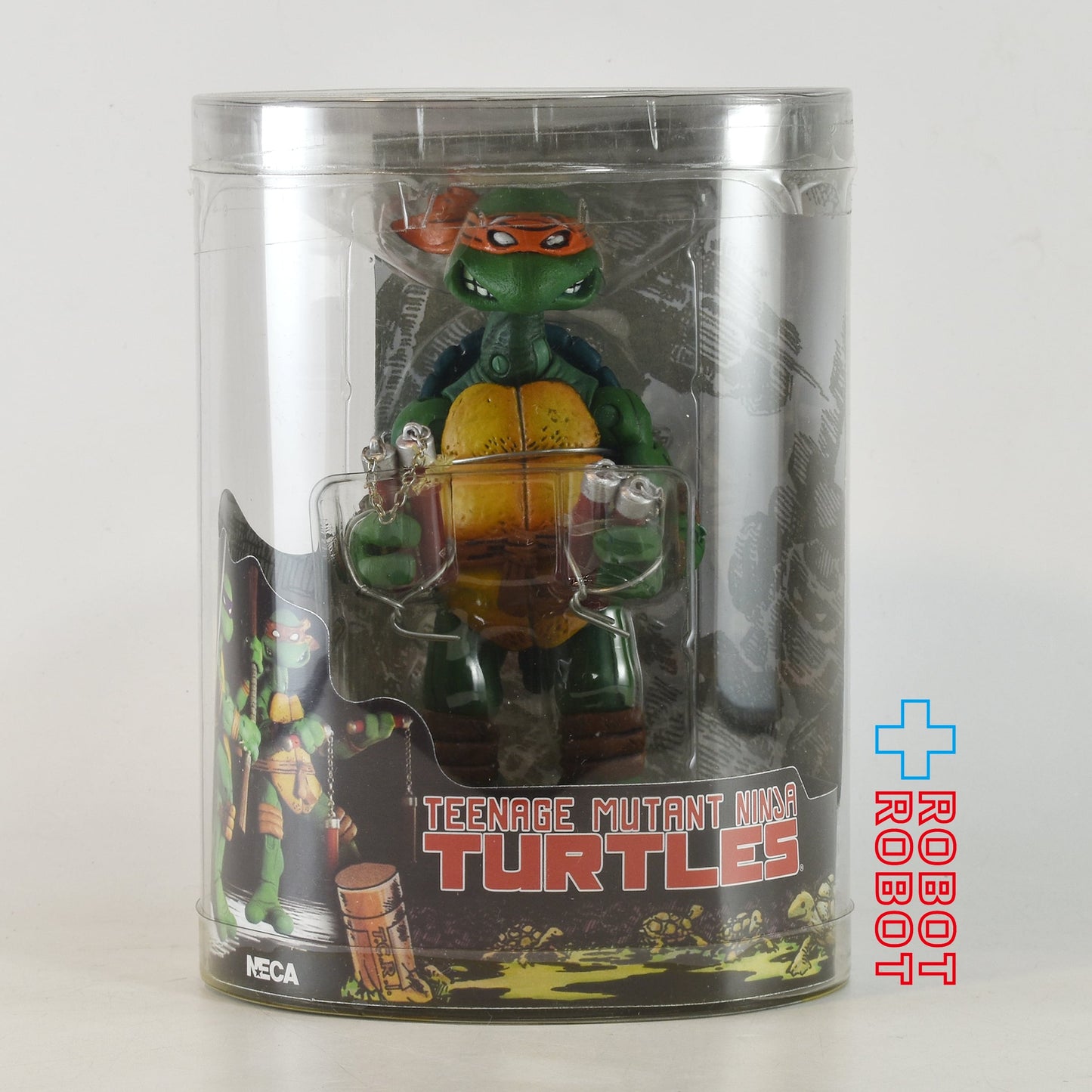 NECA ミュータント・タートルズ アクションフィギュア チューブパッケージ 4種セット 未開封