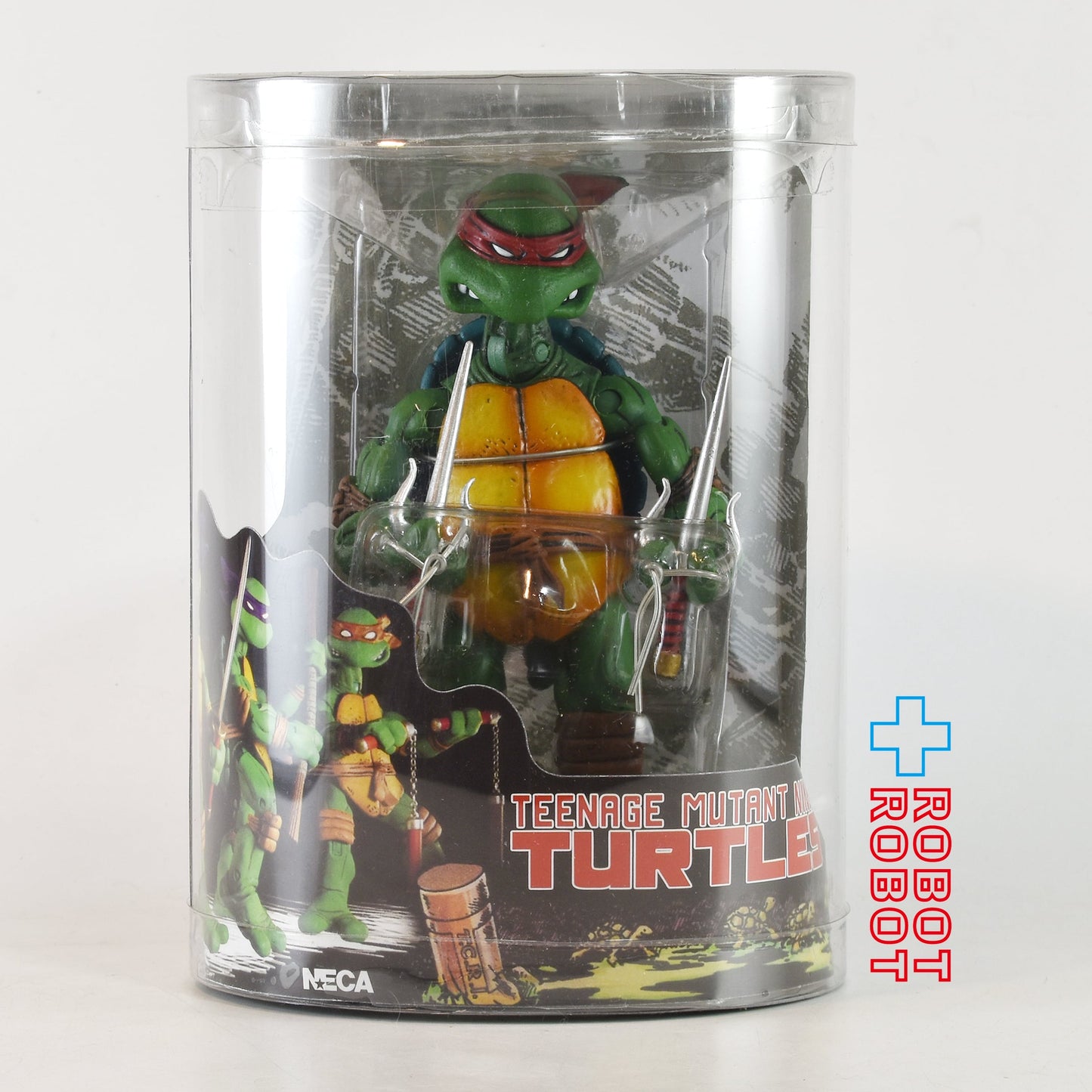 NECA ミュータント・タートルズ アクションフィギュア チューブパッケージ 4種セット 未開封