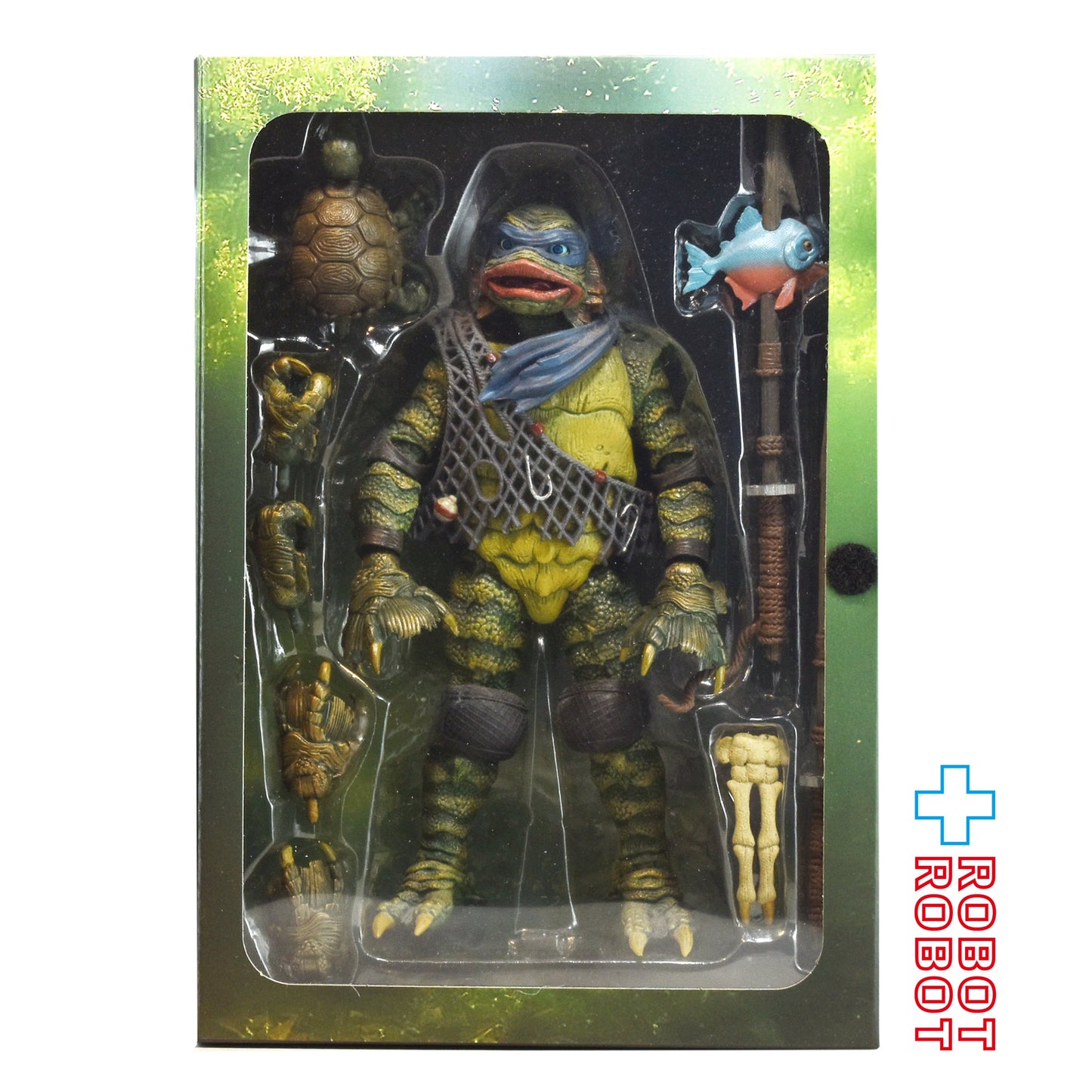 ネカ TMNT ティーンエイジ・ミュータント・ニンジャ・タートルズ ユニバーサル・モンスター レオナルド as ギルマン アルティメット 7インチ アクションフィギュア 開封箱入