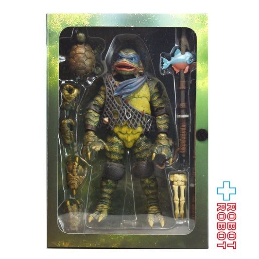 ネカ TMNT ティーンエイジ・ミュータント・ニンジャ・タートルズ ユニバーサル・モンスター レオナルド as ギルマン アルティメット 7インチ アクションフィギュア 開封箱入