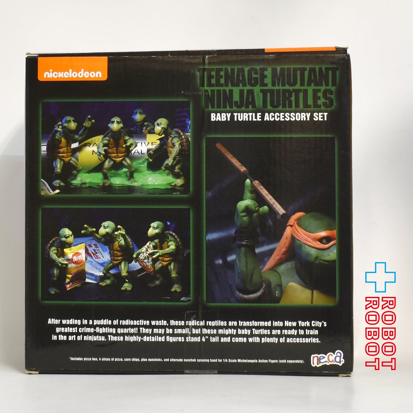 ネカ TMNT タートルズ ベビー・タートル アクセサリー セット アクションフィギュア 開封品