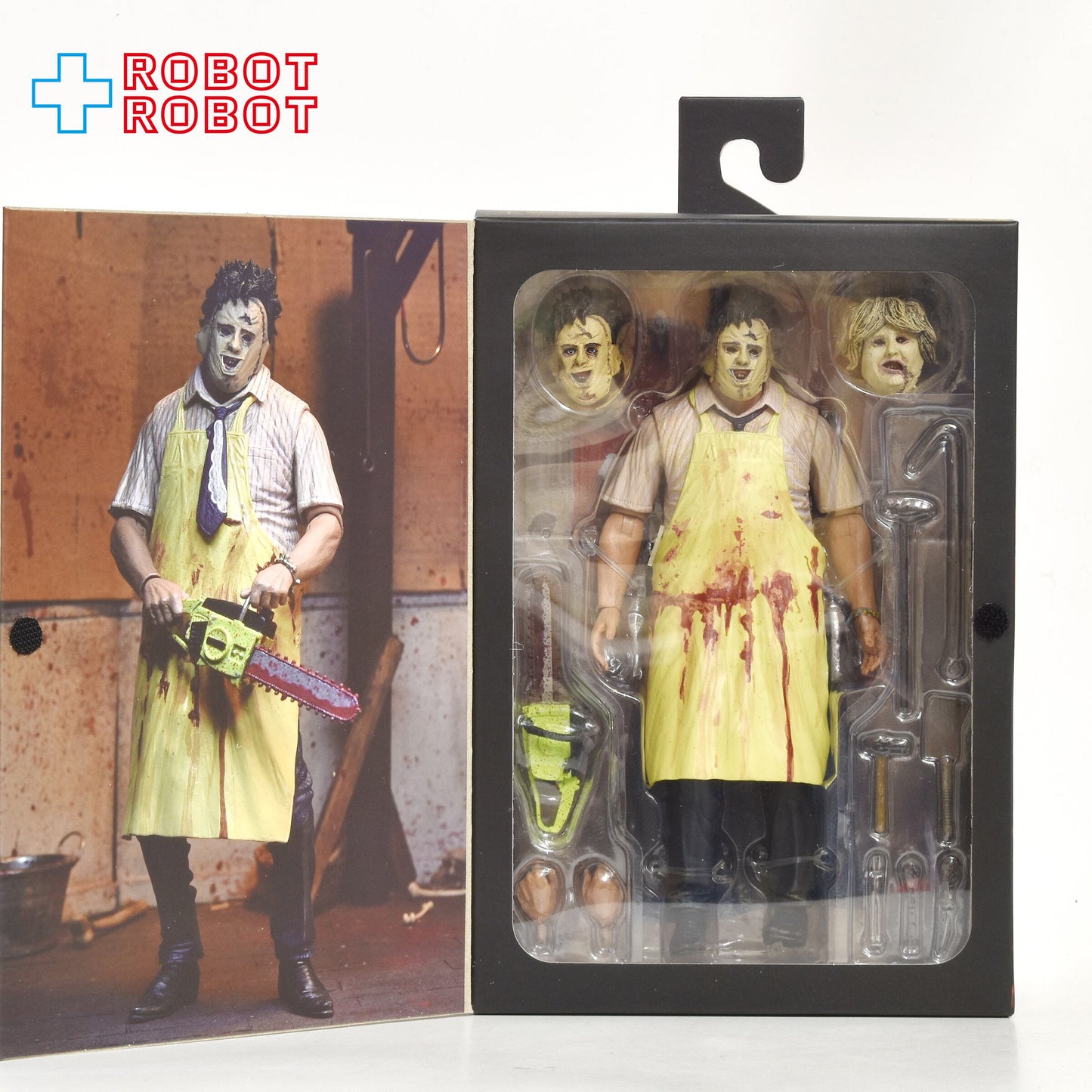 ネカ 悪魔のいけにえ 50thアニバーサリー レザーフェイス アルティメット 7インチ アクションフィギュア 未開封