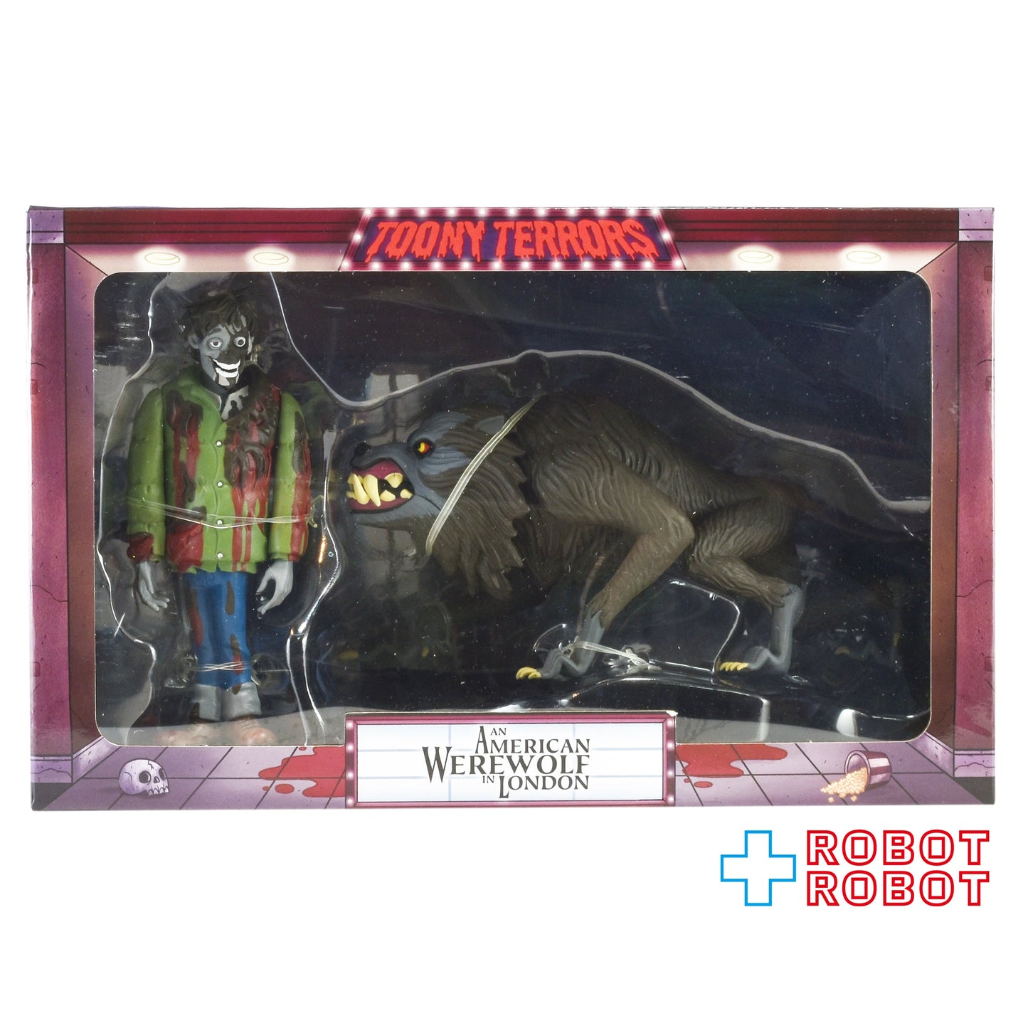 ネカ トゥーニーテラーズ スタイライズド 狼男 アメリカン デヴィッド・ケスラー ＆ ジャック・グッドマン 2パック 6インチアクションフィギュア 未開封