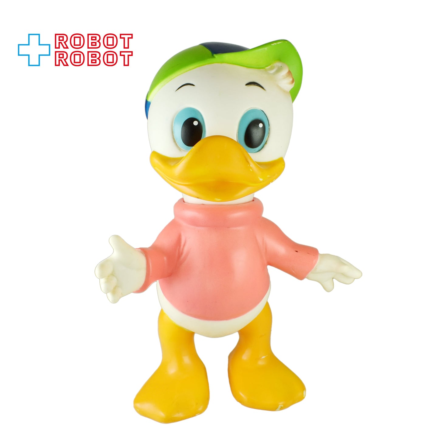 中嶋製作所 ディズニー ヒューイ ダックナヒュー ビニールフィギュア ピンクシャツ