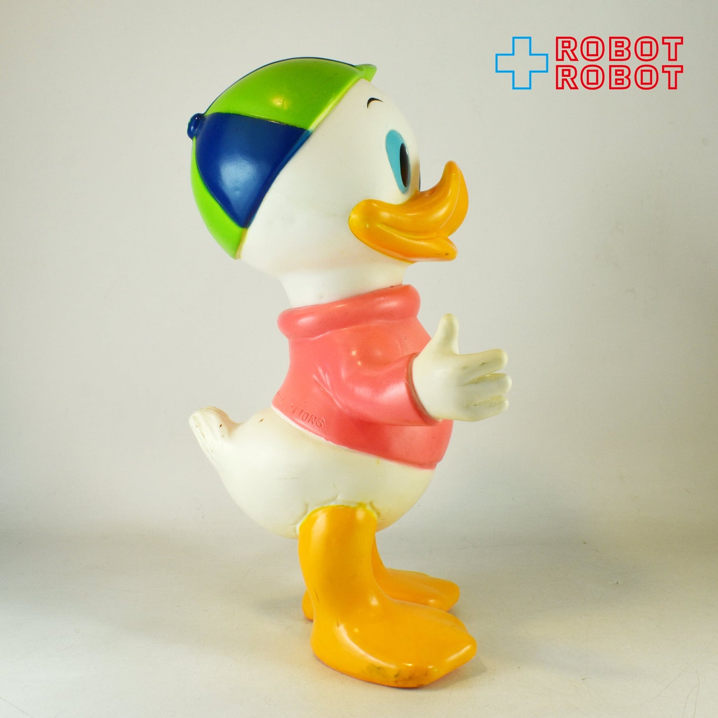 中嶋製作所 ディズニー ヒューイ ダックナヒュー ビニールフィギュア ピンクシャツ