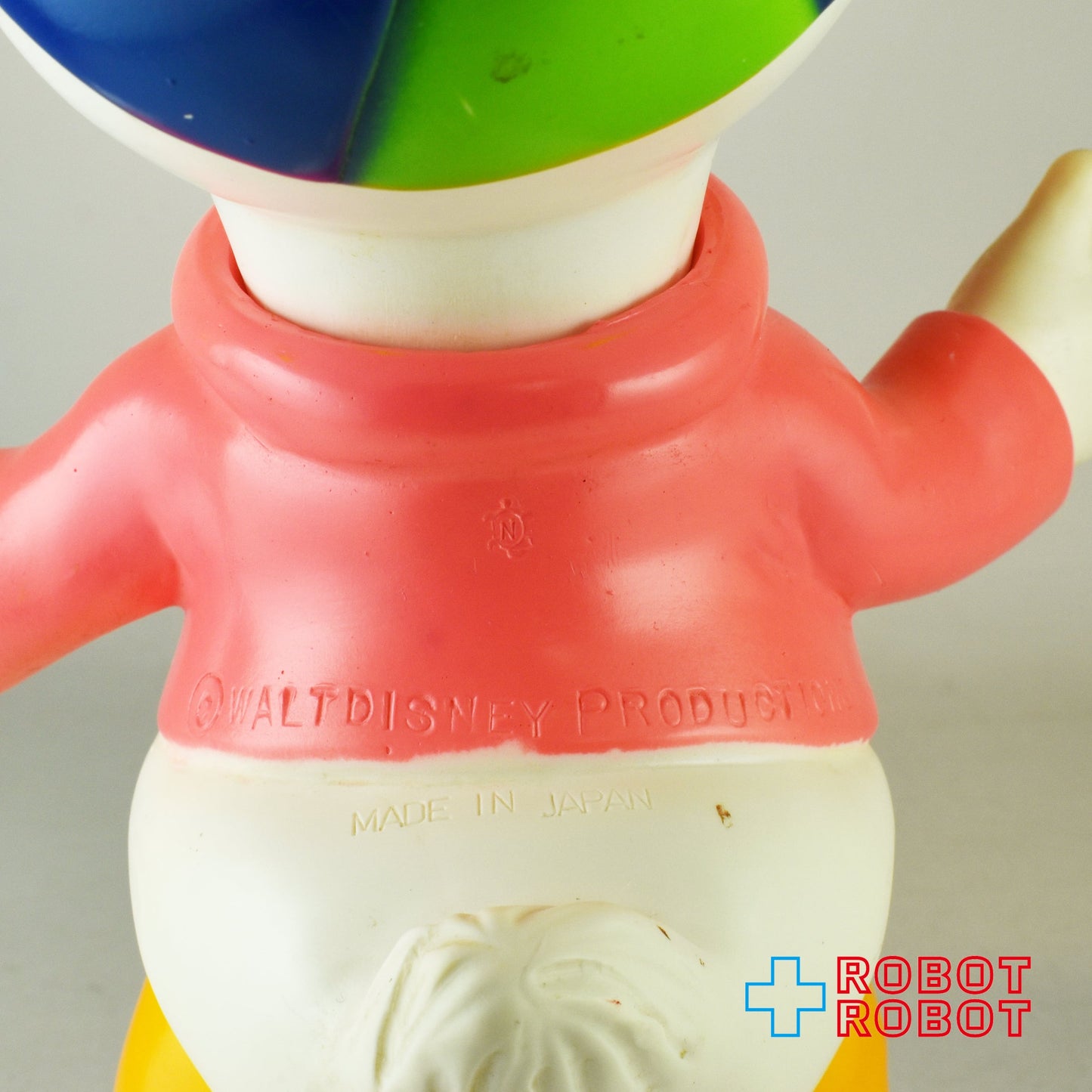 中嶋製作所 ディズニー ヒューイ ダックナヒュー ビニールフィギュア ピンクシャツ