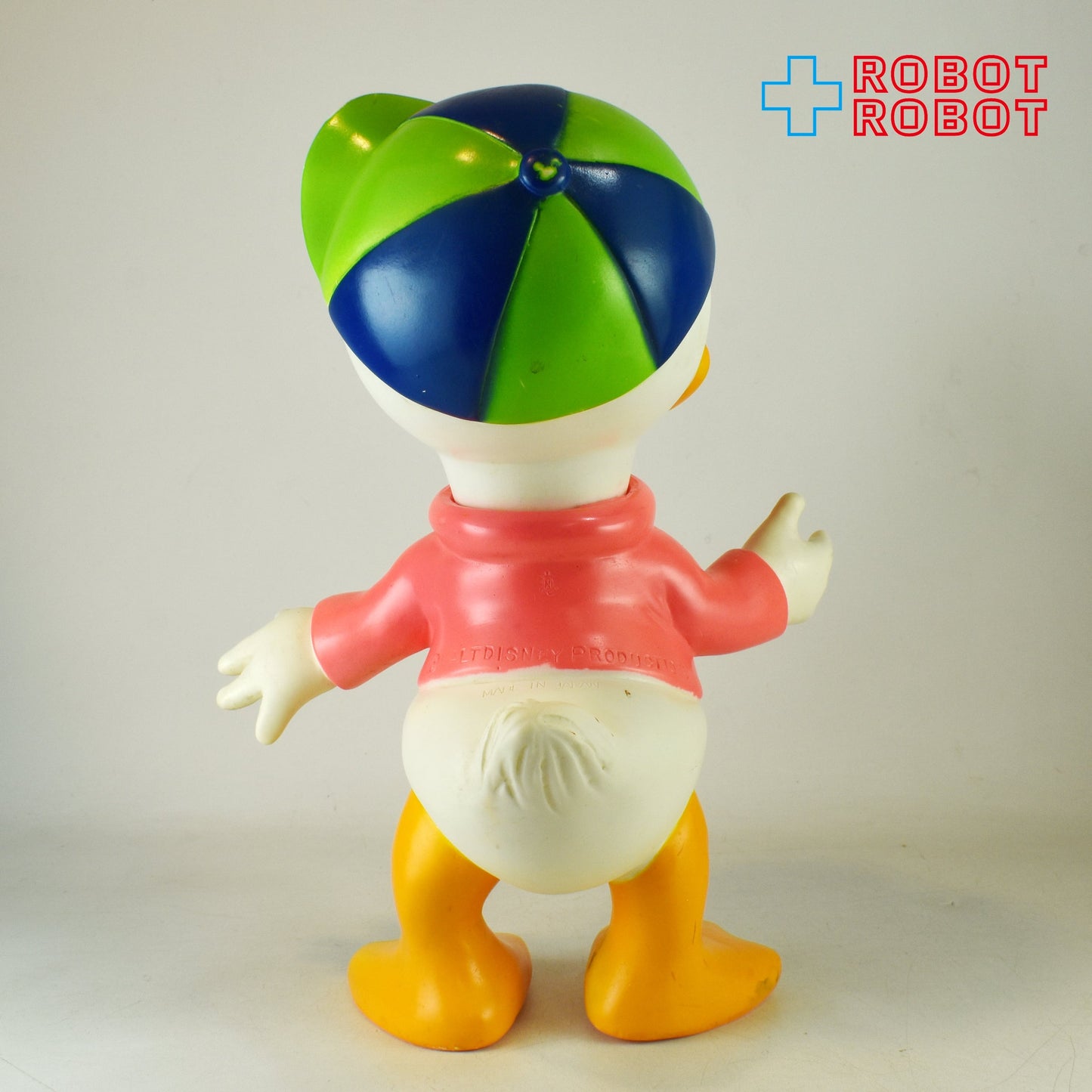 中嶋製作所 ディズニー ヒューイ ダックナヒュー ビニールフィギュア ピンクシャツ