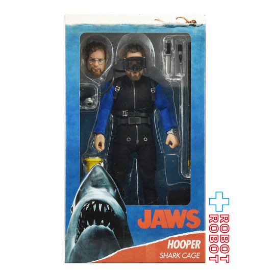 ネカ ジョーズ シャークケージ フーパー 8インチ アクションフィギュア 未開封 - ROBOTROBOT