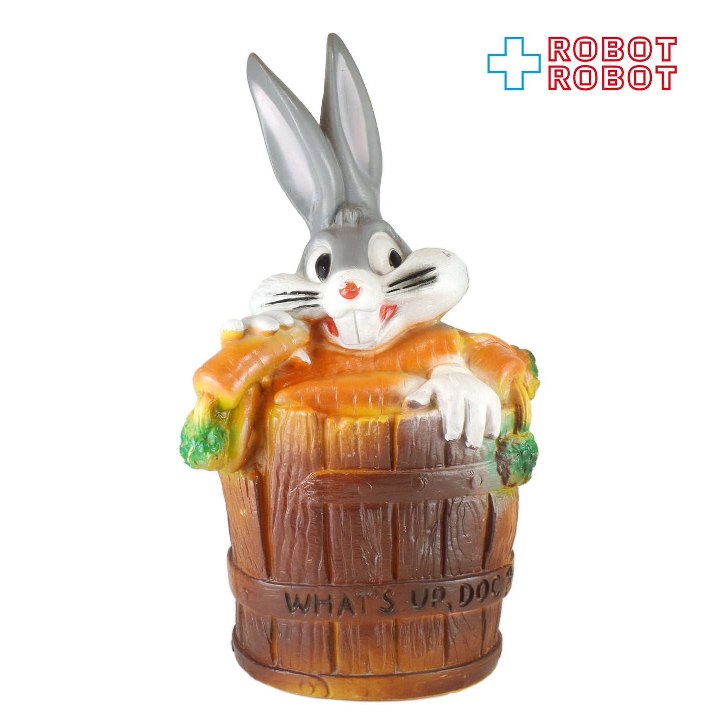 ルーニー・テューンズ バッグス・バニー  [ファッツアップドク？] ソフビフィギュア 貯金箱 1972