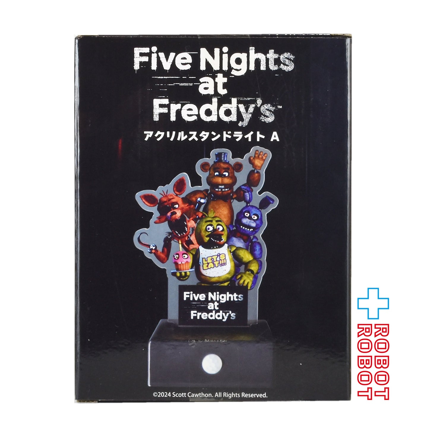 日本オート玩具 ファイブ・ナイツ・アット・フレディーズ アクリルスタンドライト 未開封