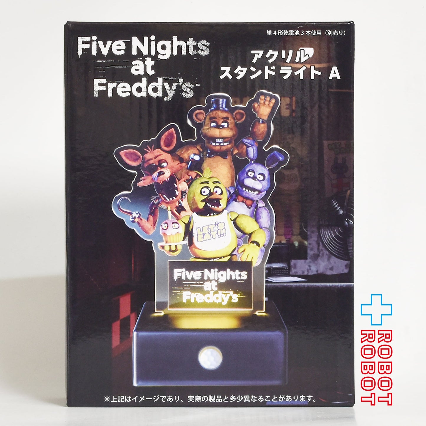 日本オート玩具 ファイブ・ナイツ・アット・フレディーズ アクリルスタンドライト 未開封