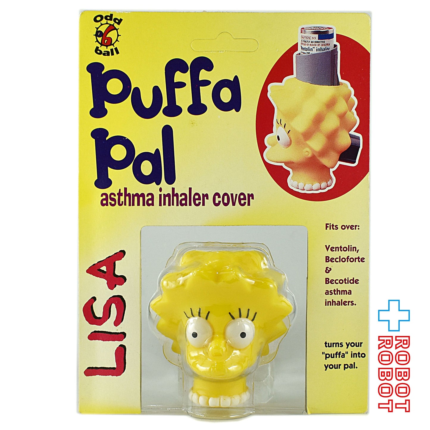 シンプソンズ リサ Puffa Pal 吸入器カバー オッドボール社 未開封