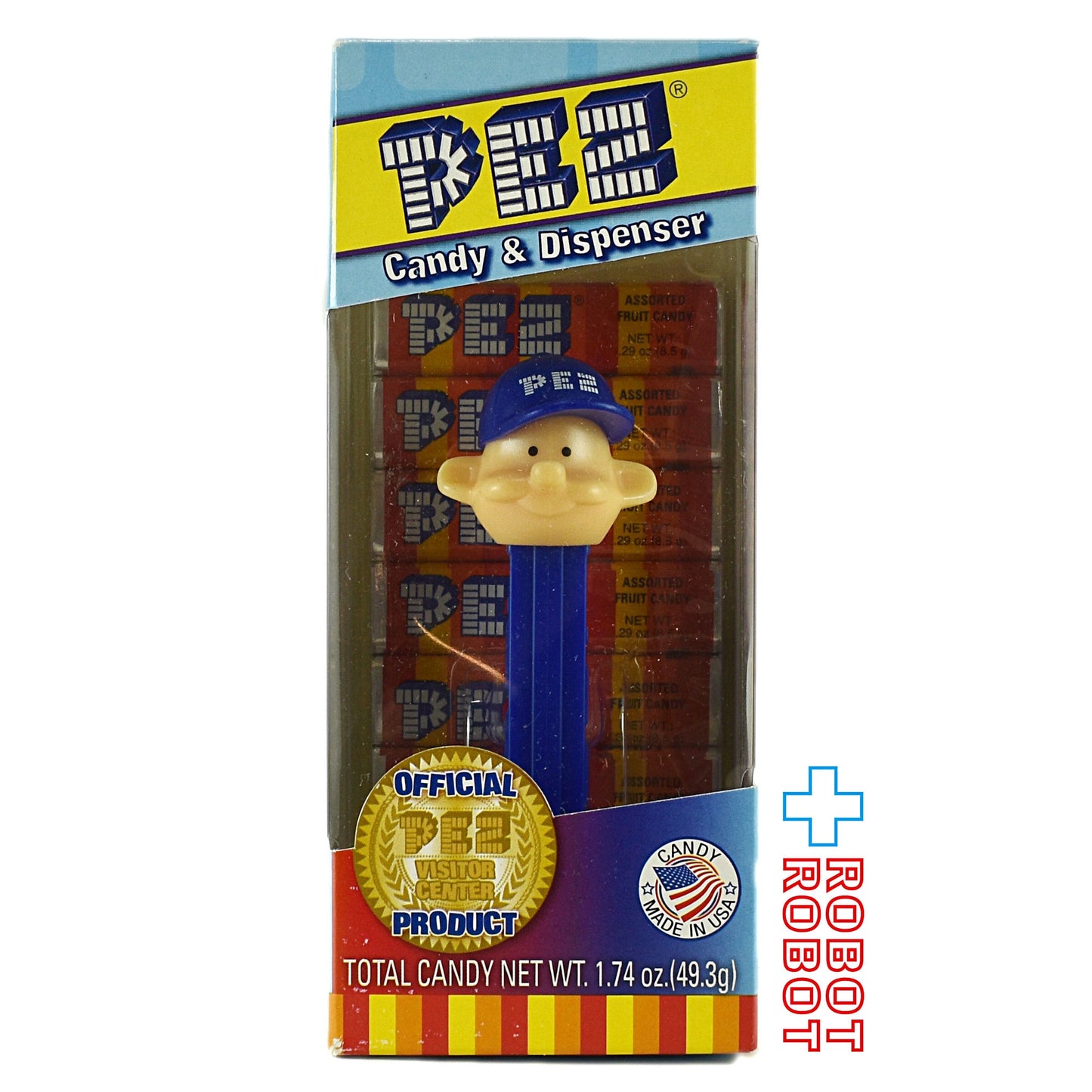 PEZ ボーイ w/キャップ ビジターセンター限定 箱入未開封 2011