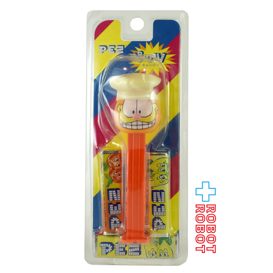 PEZ ガーフィールド 2nd シリーズ ガーフィールド シェフ ディスペンサー プラスチックフィギュア 国内版 未開封