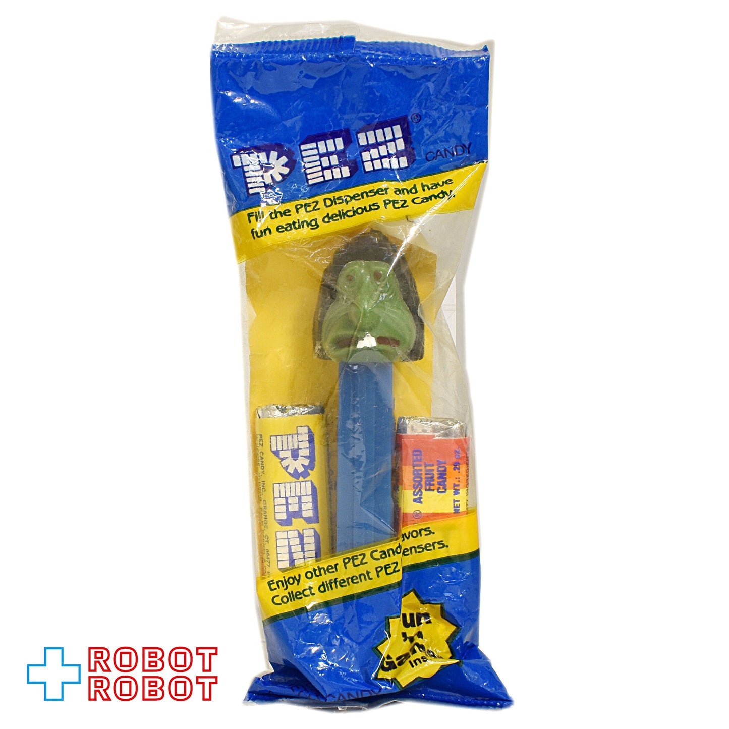 PEZ ミスター・アグリー ダークフェイス 薄足 3.9 青ステム 袋入未開封