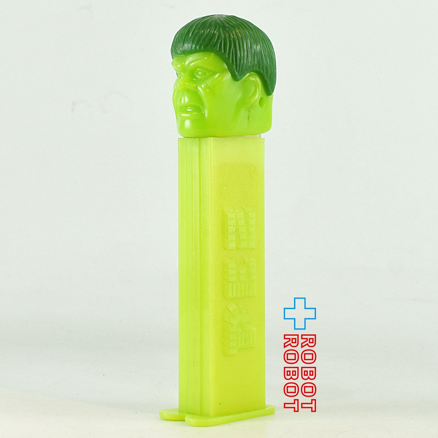 PEZ マーベル 超人ハルク 薄緑ステム 薄足 キャンディー・ディスペンサー・フィギュア