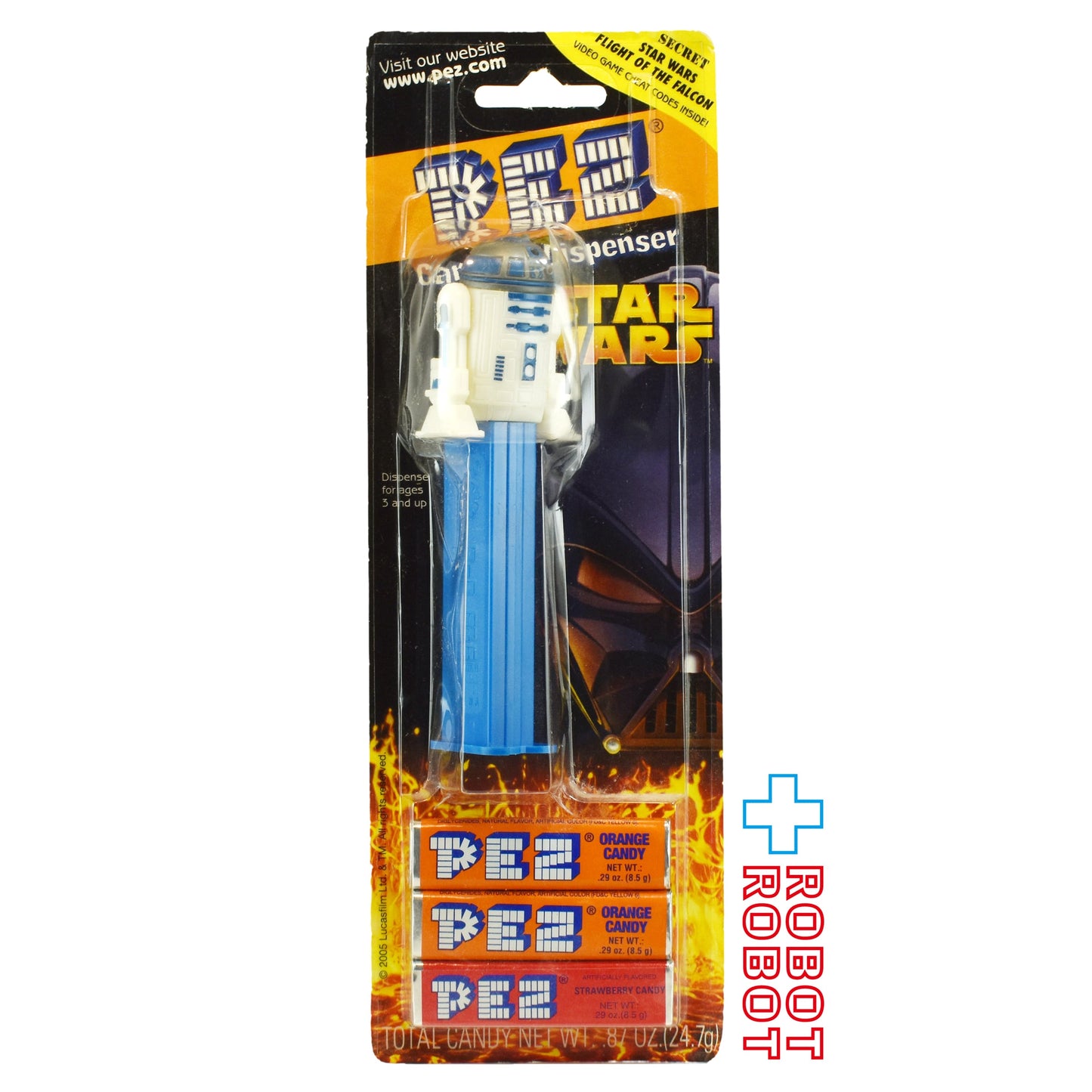 PEZ スター・ウォーズ R2-D2 黒台紙 国内版 未開封