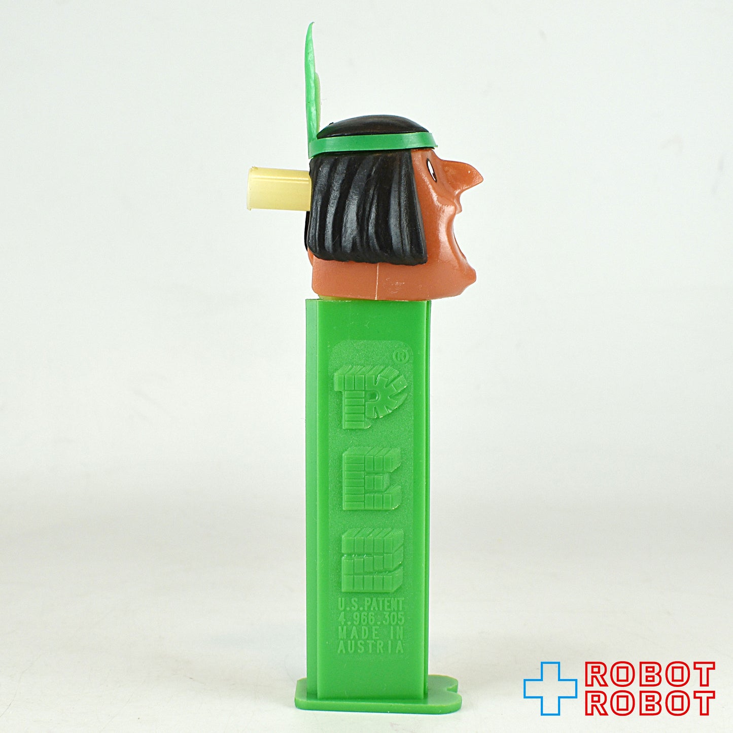 PEZ 笛インディアン 緑ステム