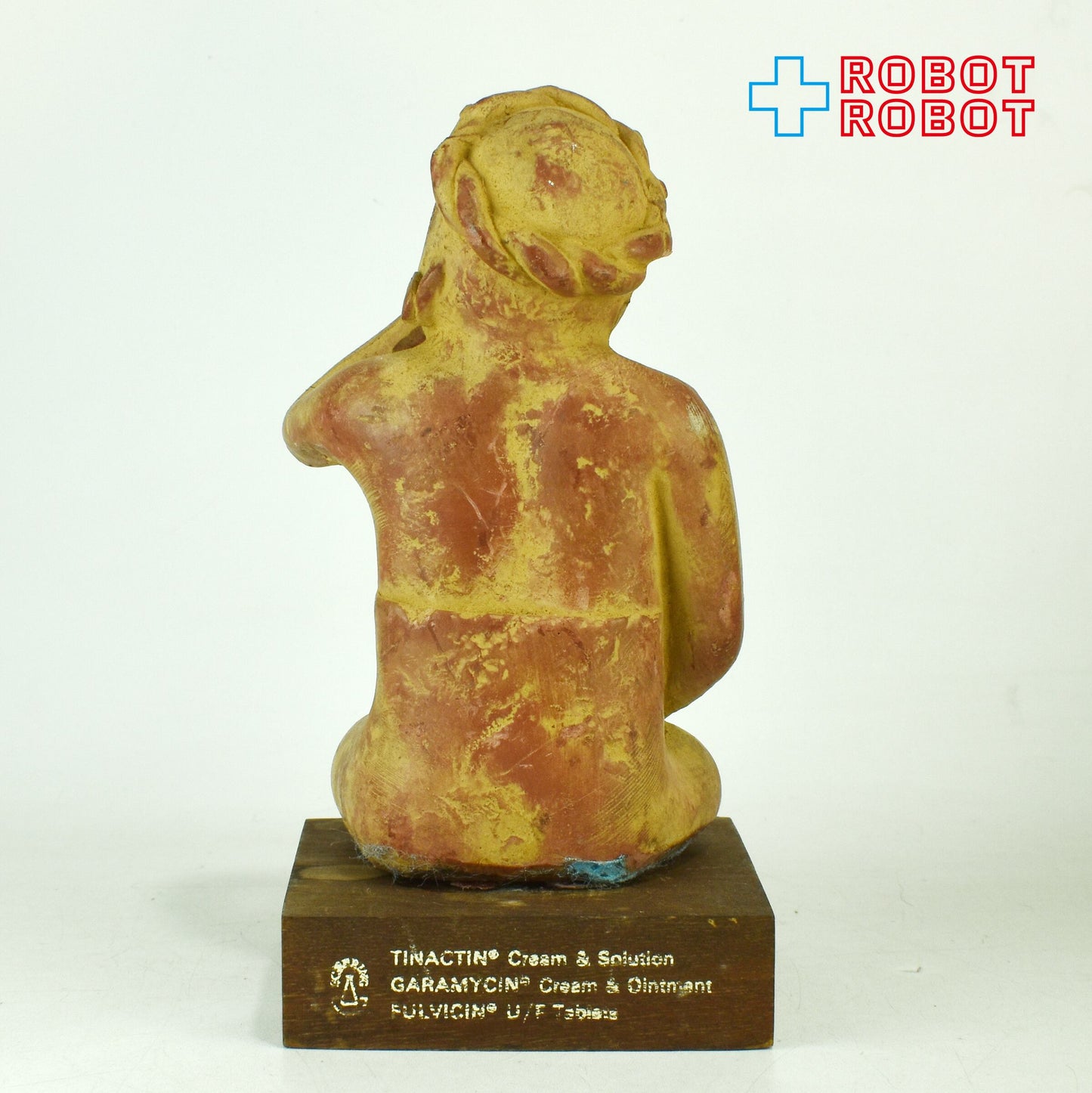 不安のポートレート / うつ病 医薬品メーカー陶器スタチュー ※難有り