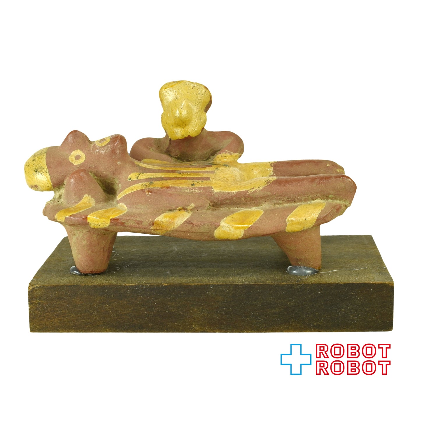 不安のポートレート / 医者と患者 医薬品メーカー陶器スタチュー