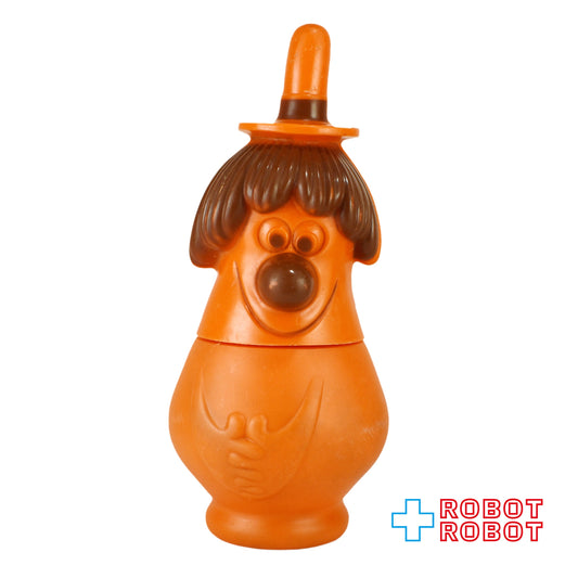 プリンヘッド プラスチック・プリン・シェイカー・フィギュア (アドバタイジング) オレンジ色