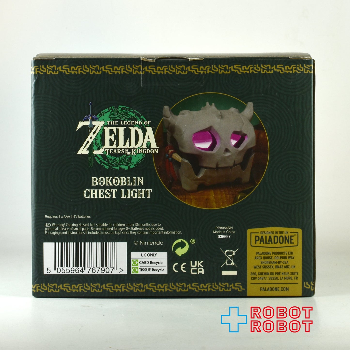 パラドン ゼルダの伝説 ボコブリン 宝箱 コンテナライト 未開封