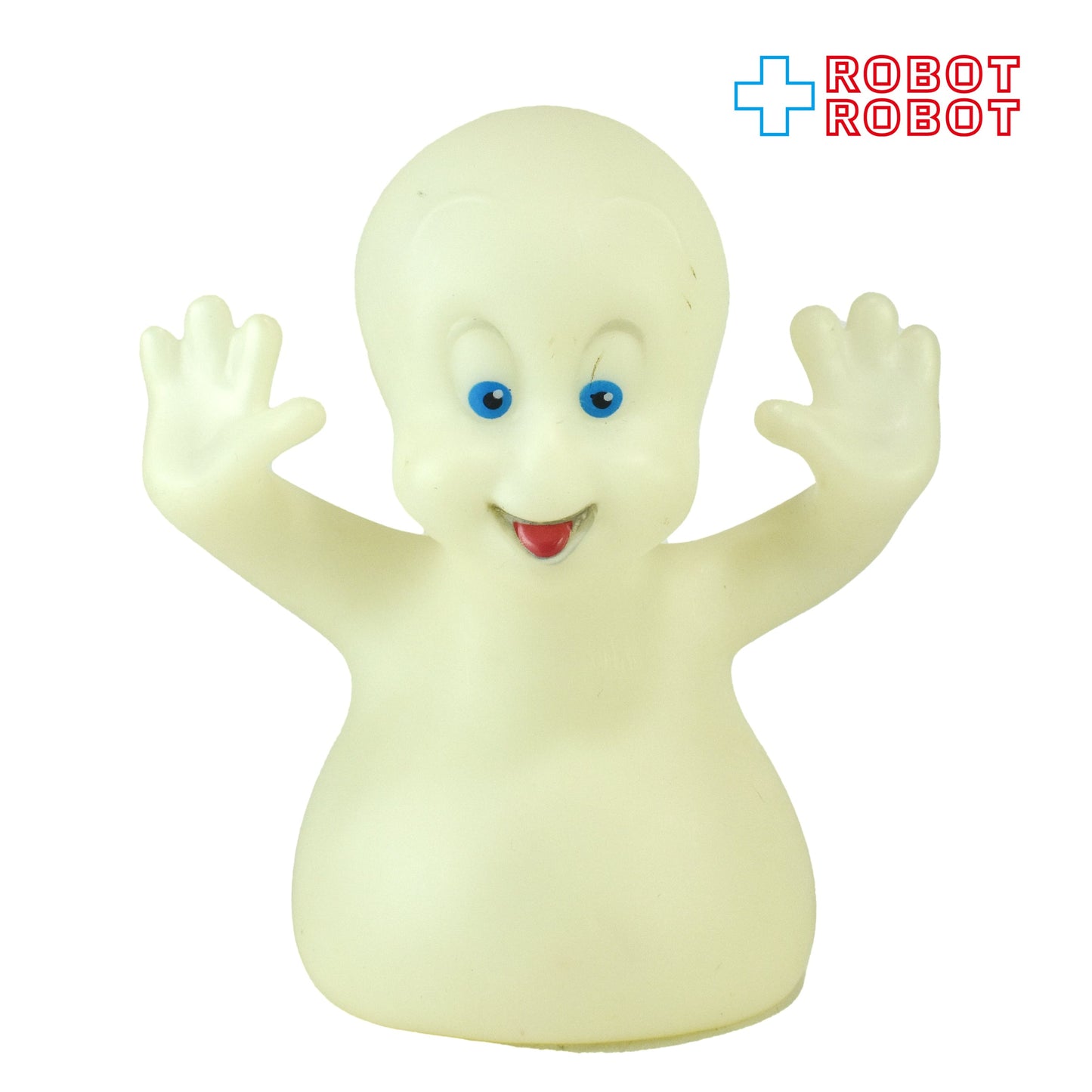 ピザハット キャスパー 蓄光 ハンドパペット ソフビフィギュア ミールトイ