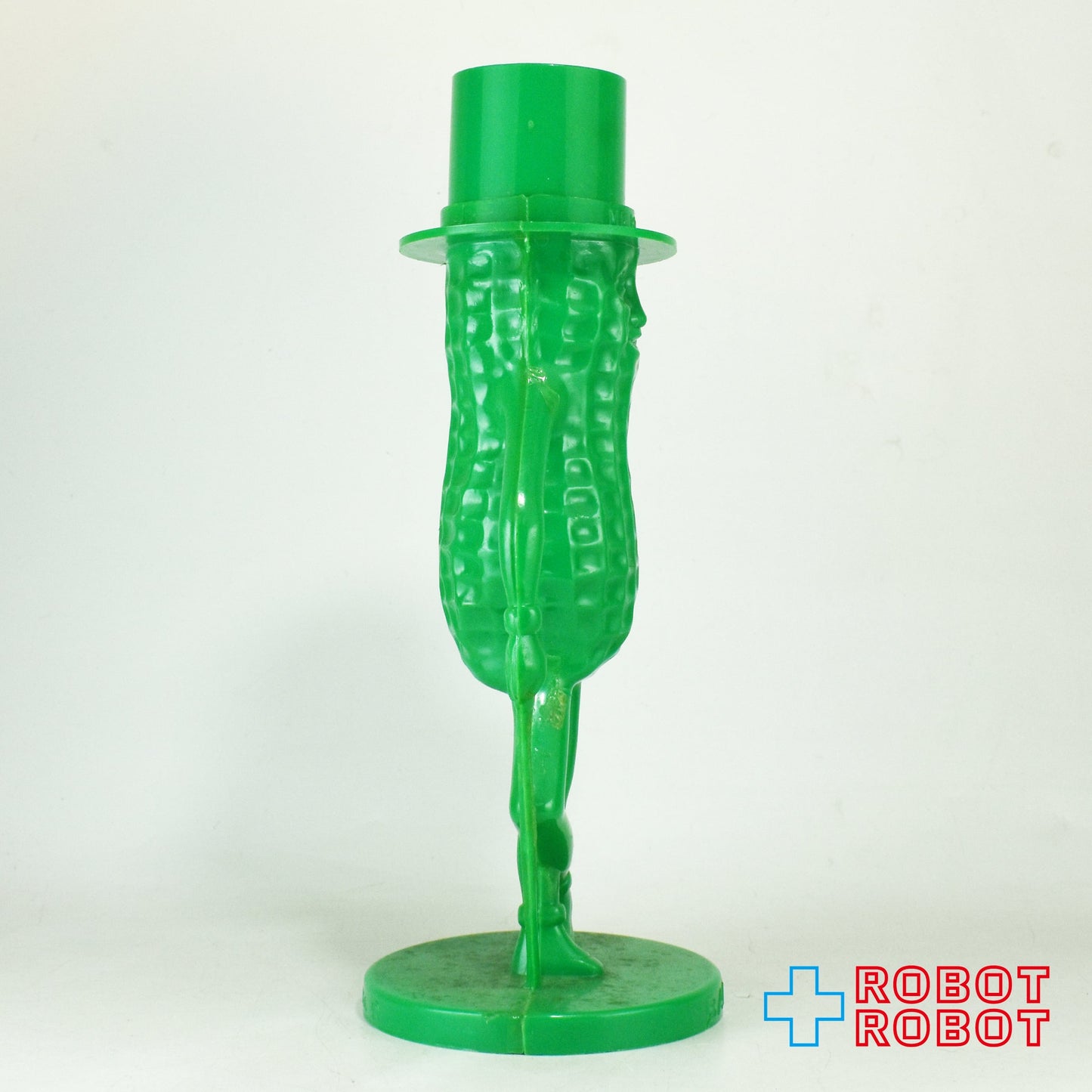 プランターズ ミスター・ピーナッツ プラスチック貯金箱 緑