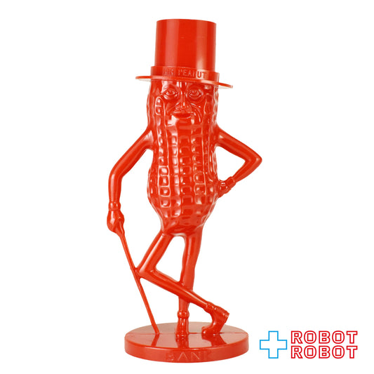 プランターズ ミスター・ピーナッツ プラスチック貯金箱 赤