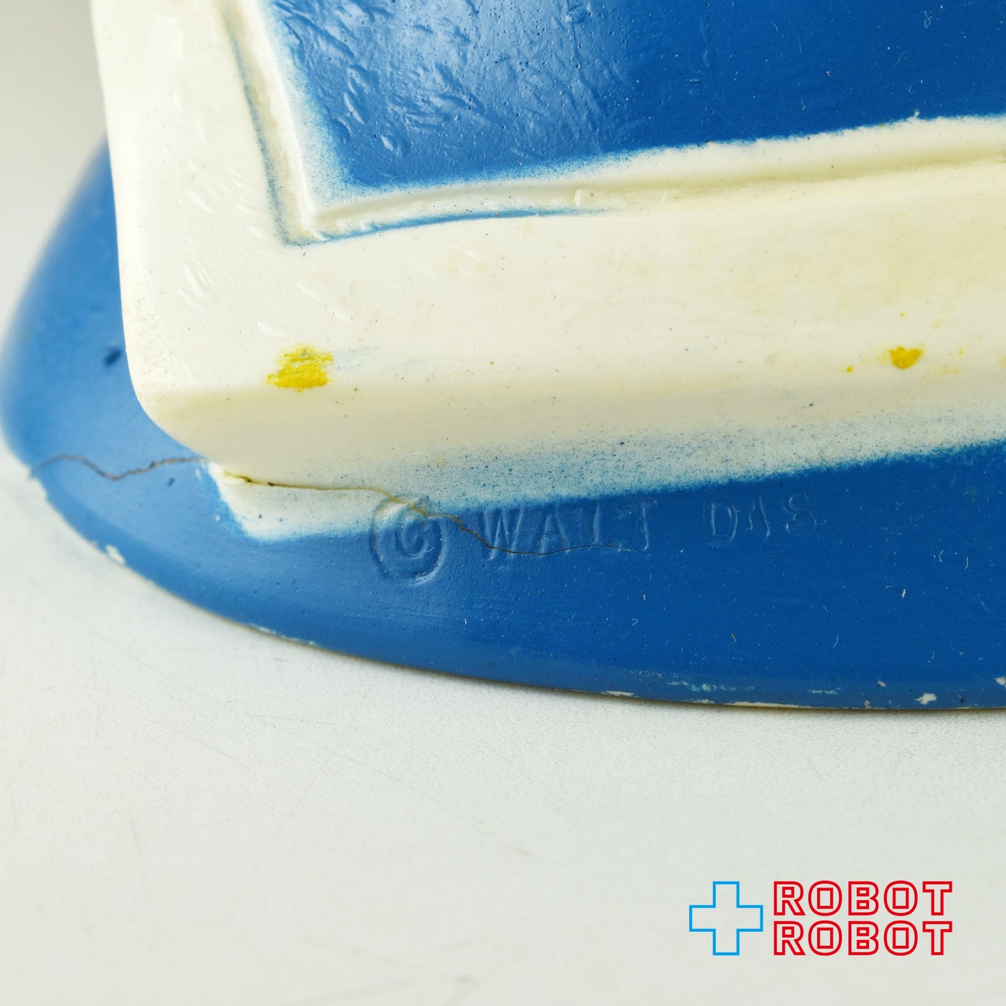 プレイパル ディズニー ドナルドダック ヘッド ソフビ貯金箱 ※難あり