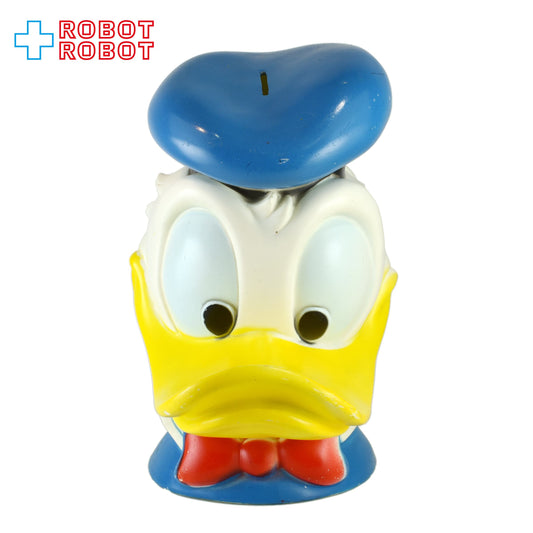 プレイパル ディズニー ドナルドダック ヘッド ソフビ貯金箱