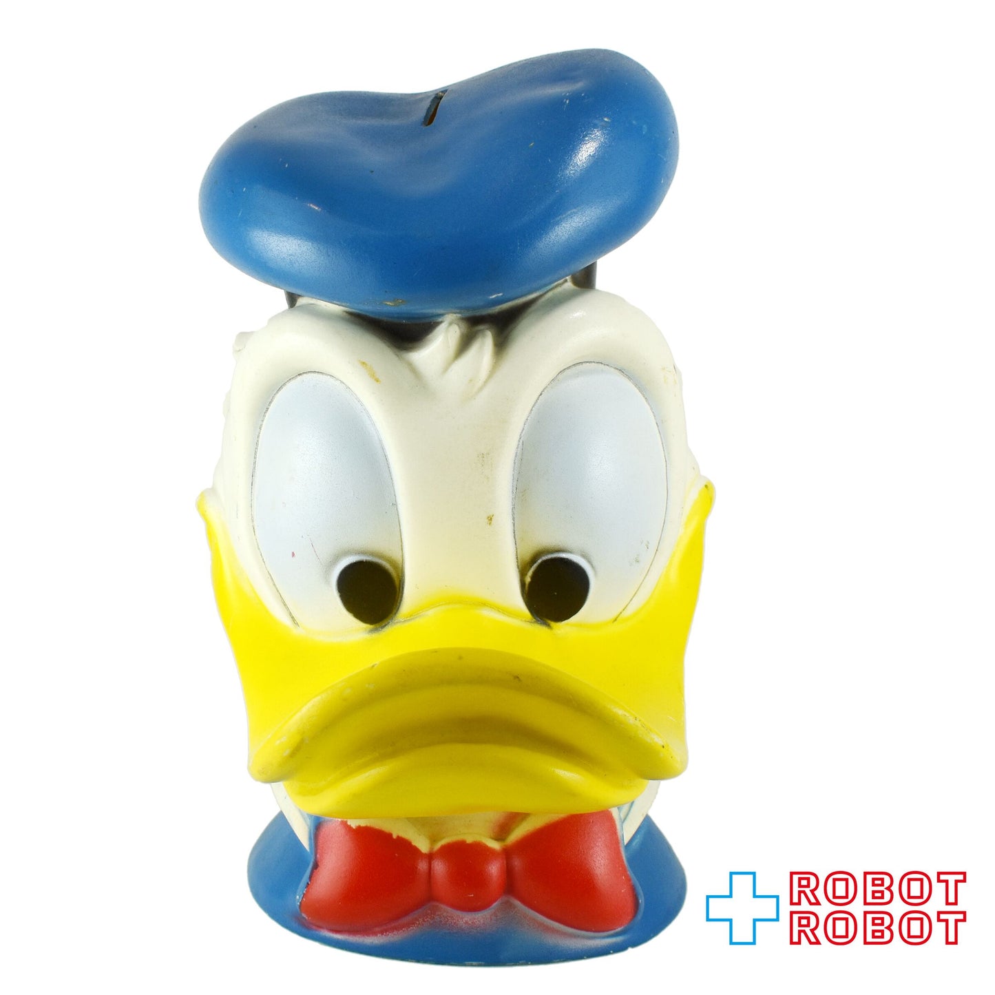 プレイパル ディズニー ドナルドダック ヘッド ソフビ貯金箱