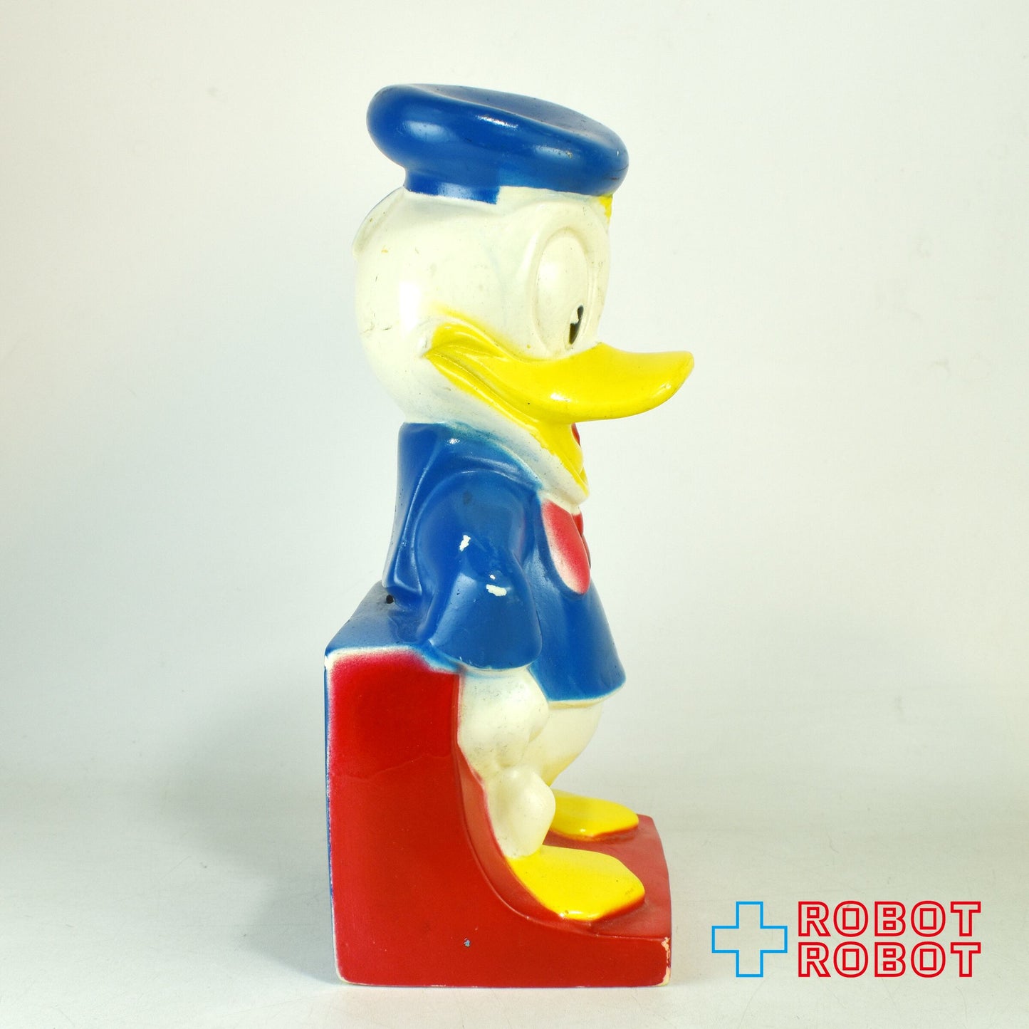 プレイパル ディズニー ドナルドダック ソフビ貯金箱 19センチ