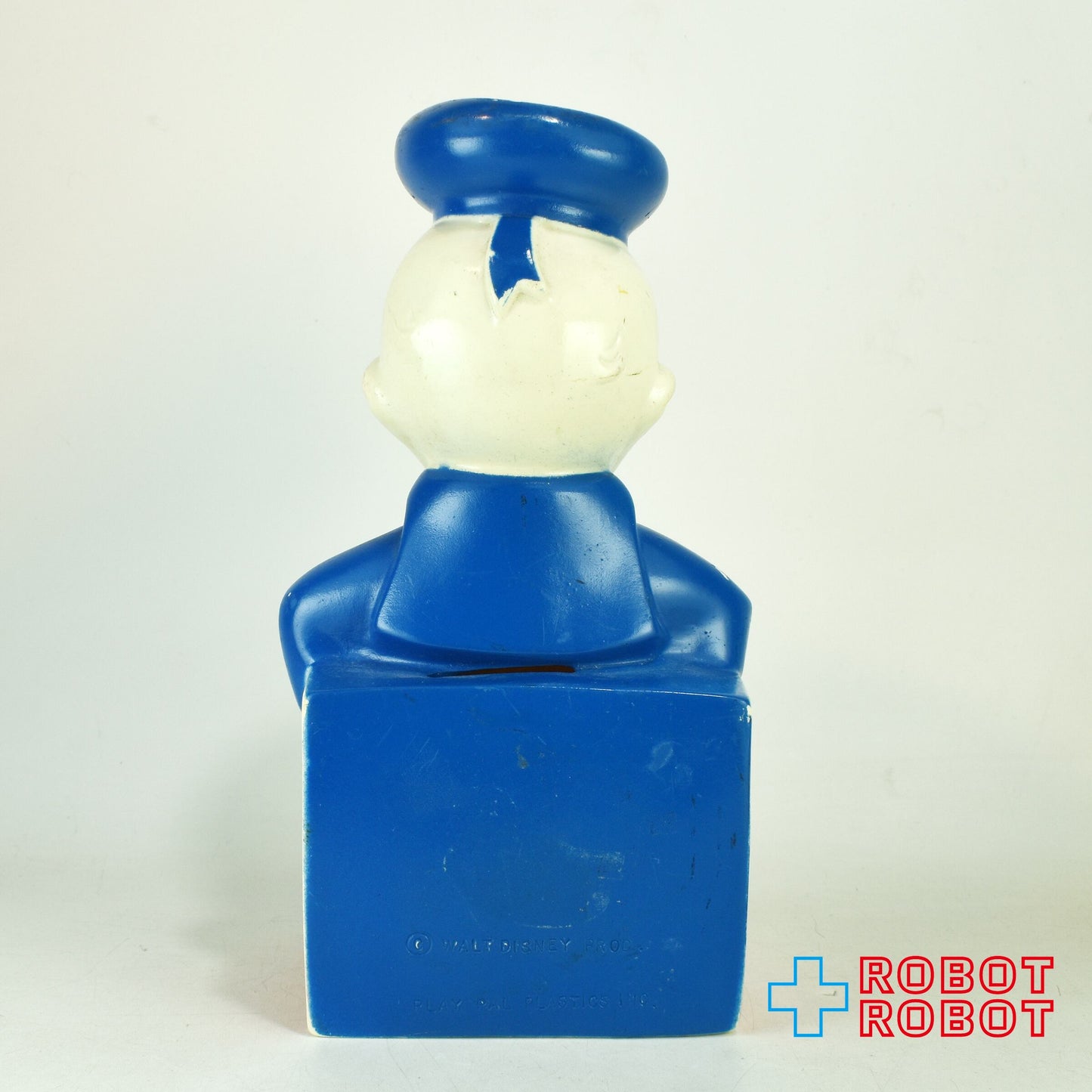 プレイパル ディズニー ドナルドダック ソフビ貯金箱 19センチ